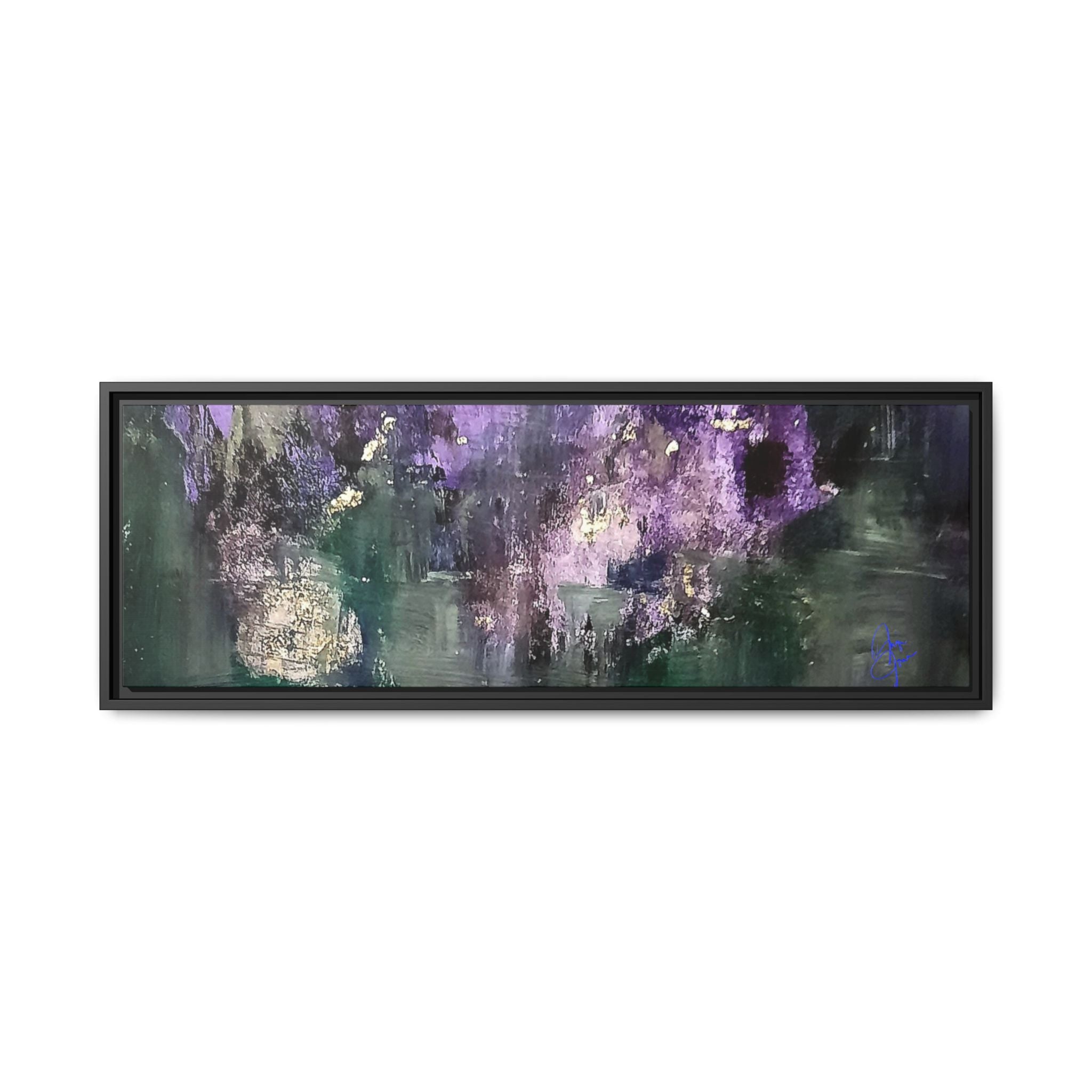 Impressionism Vibes Matte Canvas Print (Framed)