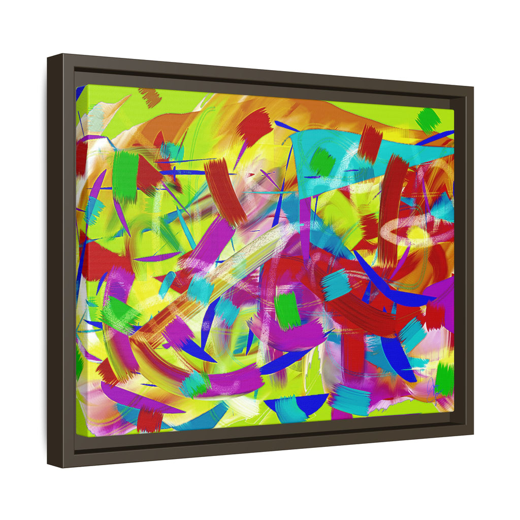 Matte Canvas, Framed (Multi-color)
