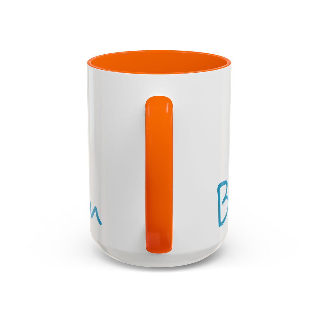 Beach Bum Coffee Mug — Colorful Retro Skull Design (11/15oz)