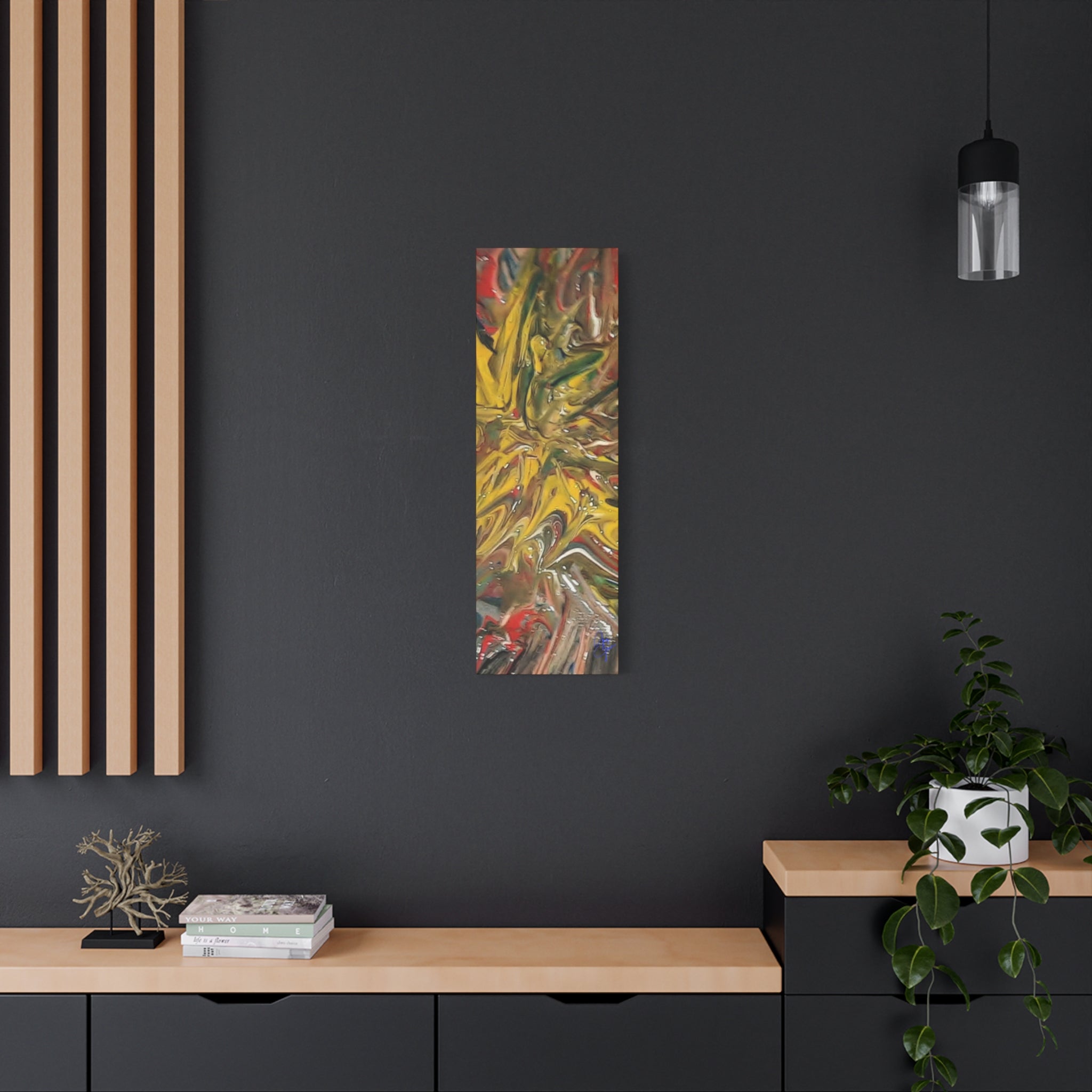 Vibrant Abstract Wall Art Canvas