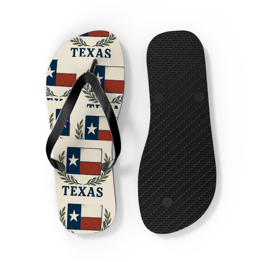 Texas Flag Flip Flops for Summer Fun