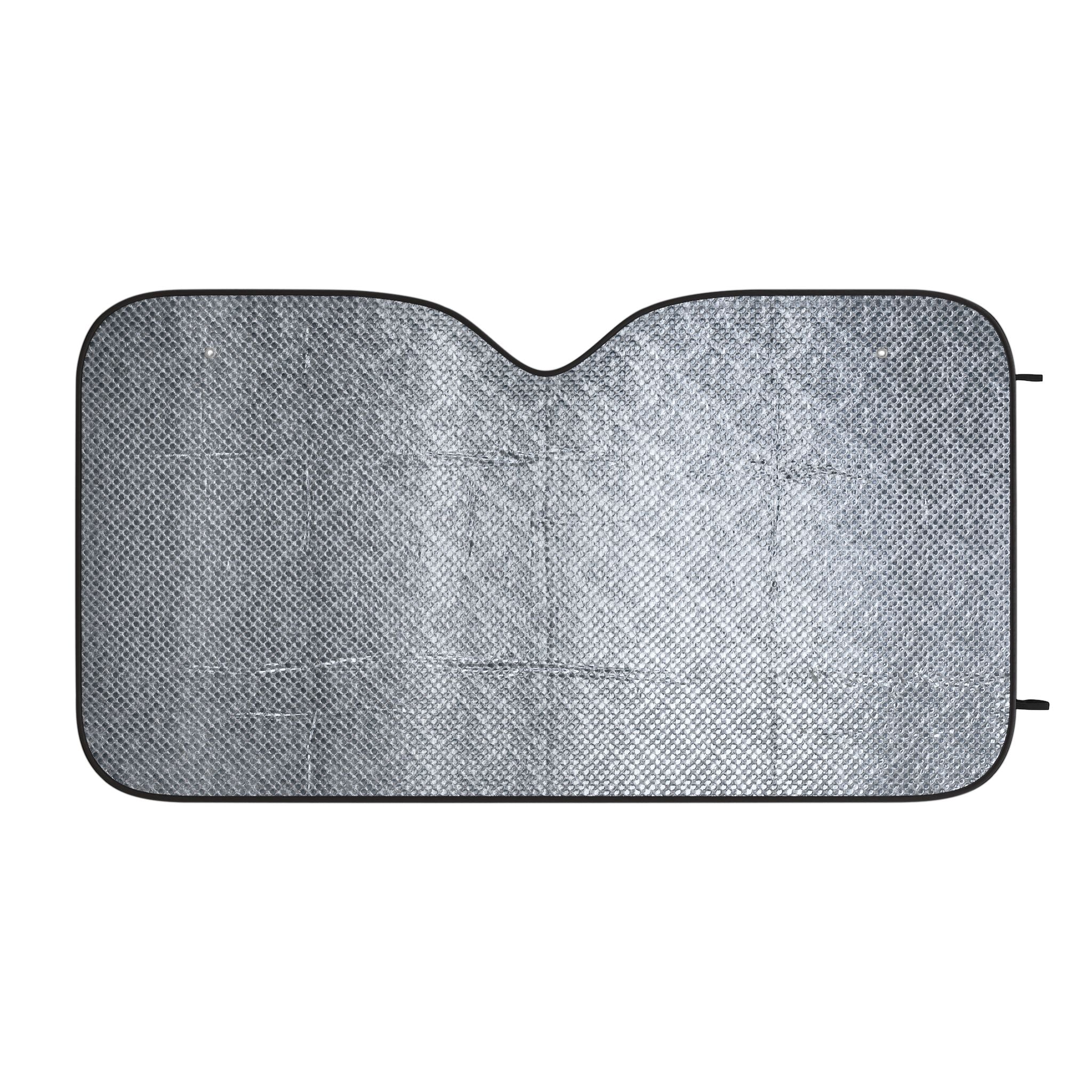 Abstract Aurora Car Sunshade — Colorful Windwave Front Windshield Shade