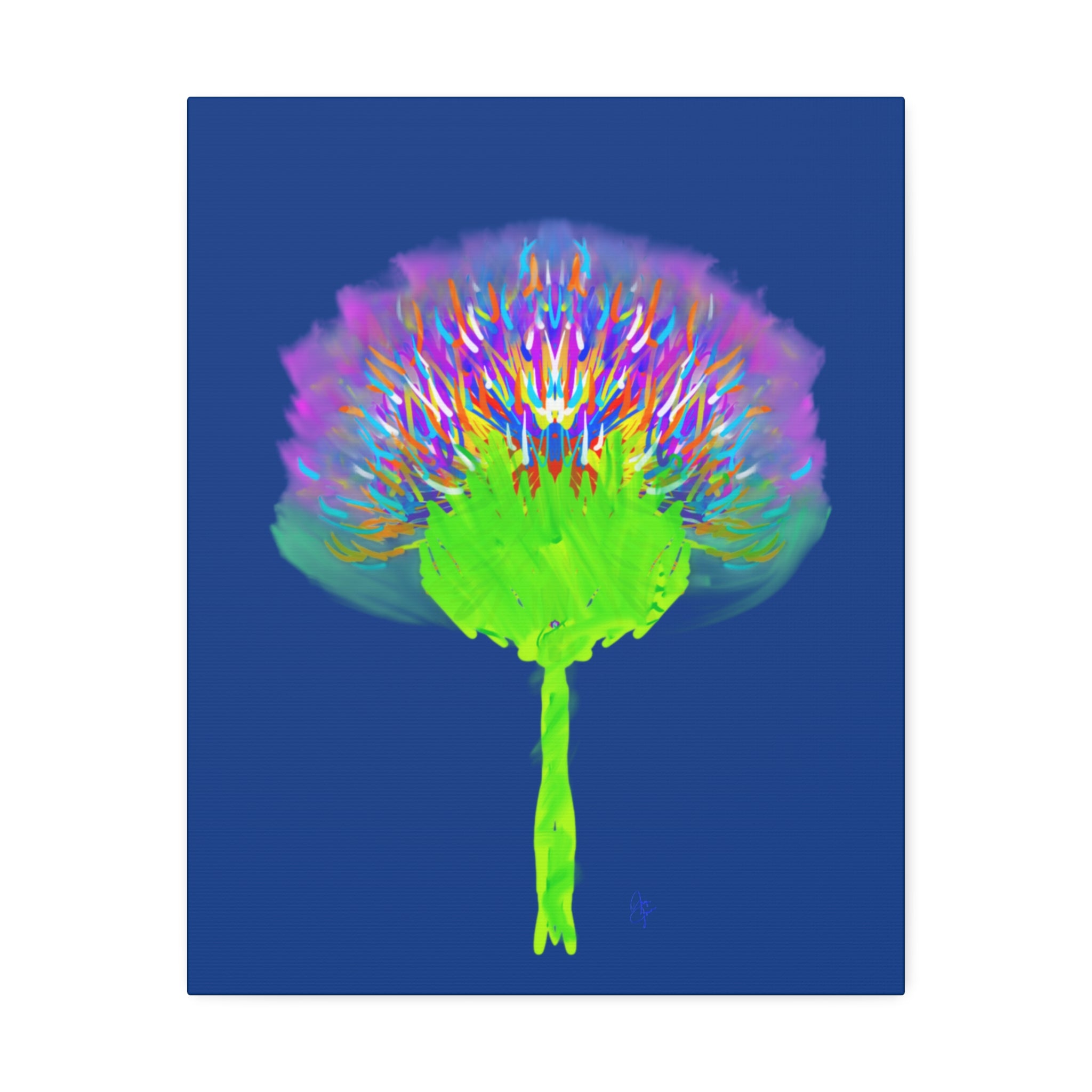 Vibrant Bloom Canvas