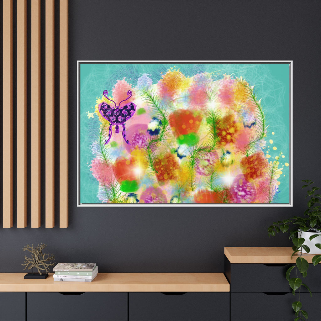 Matte Canvas, Framed (Multi-color)