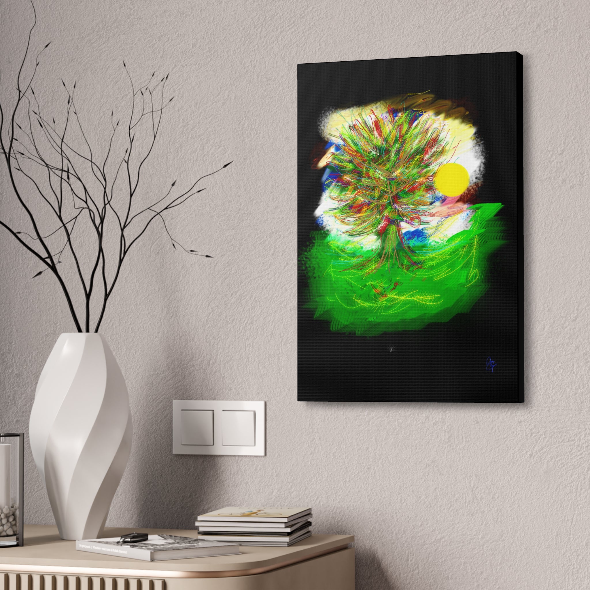 Tree of Life Canvas Print — Stretched 1.5" Wall Art