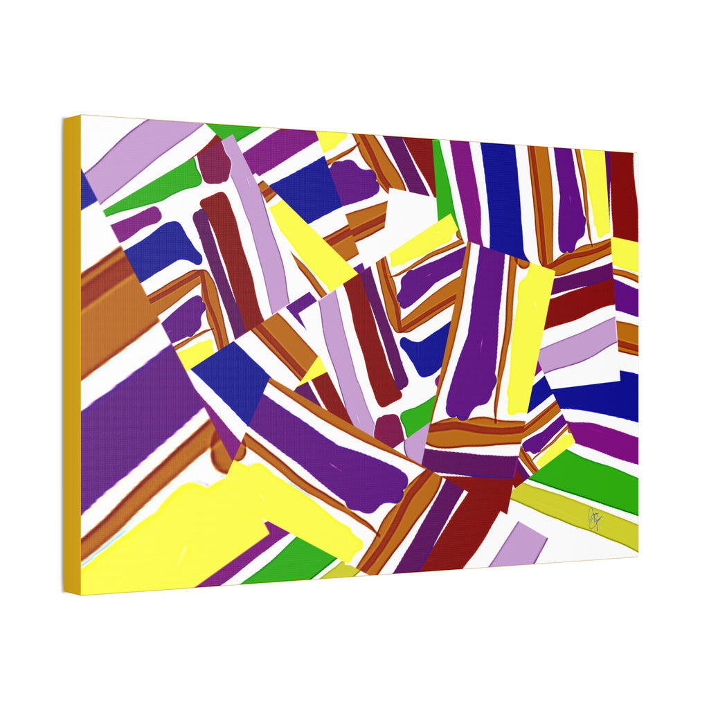 Candy Store Canvas Stretched Wall Art