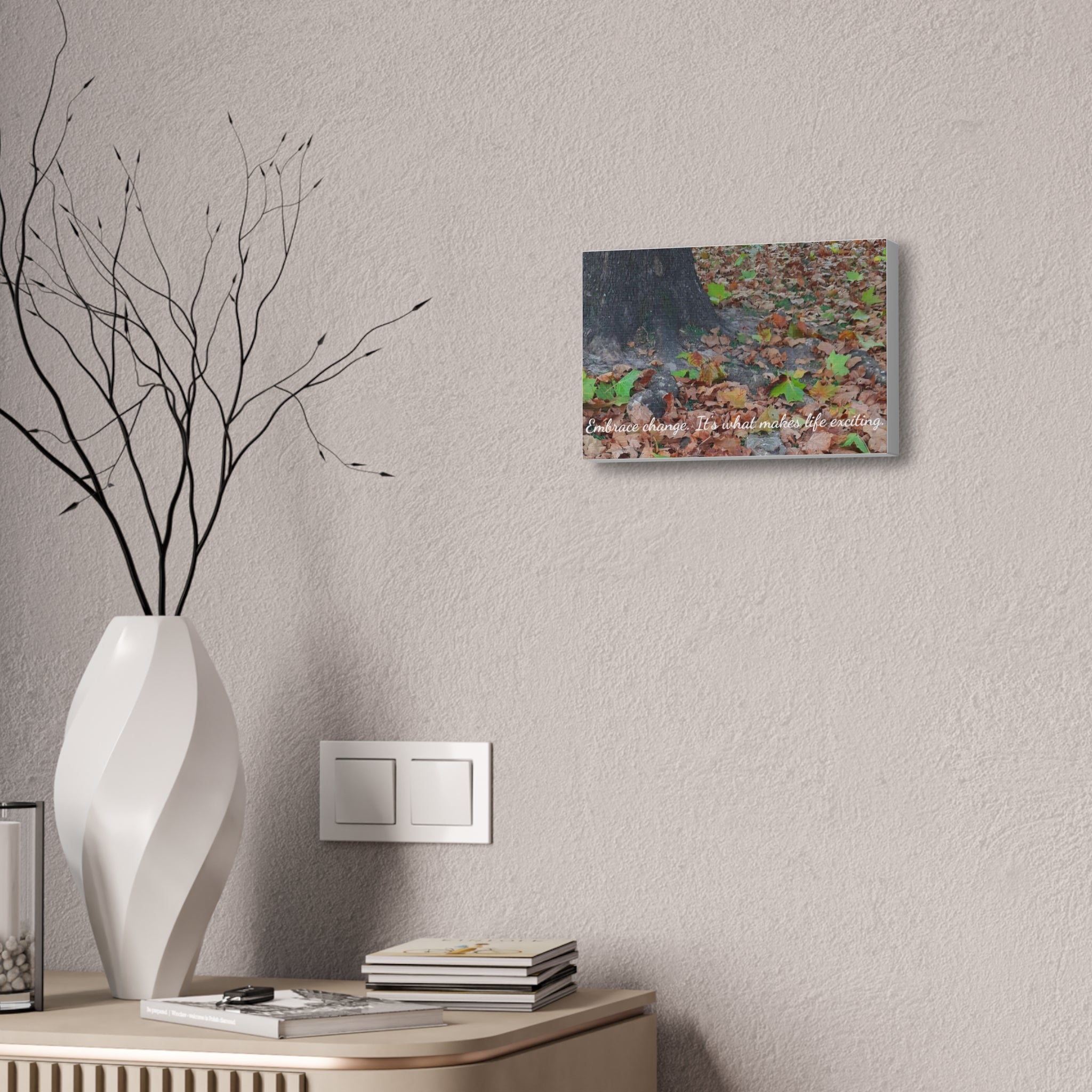 Autumn Leaves Canvas Print — Stretched 1.5" Fall Wall Art