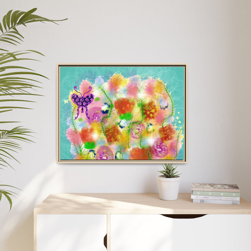Matte Canvas, Framed (Multi-color)