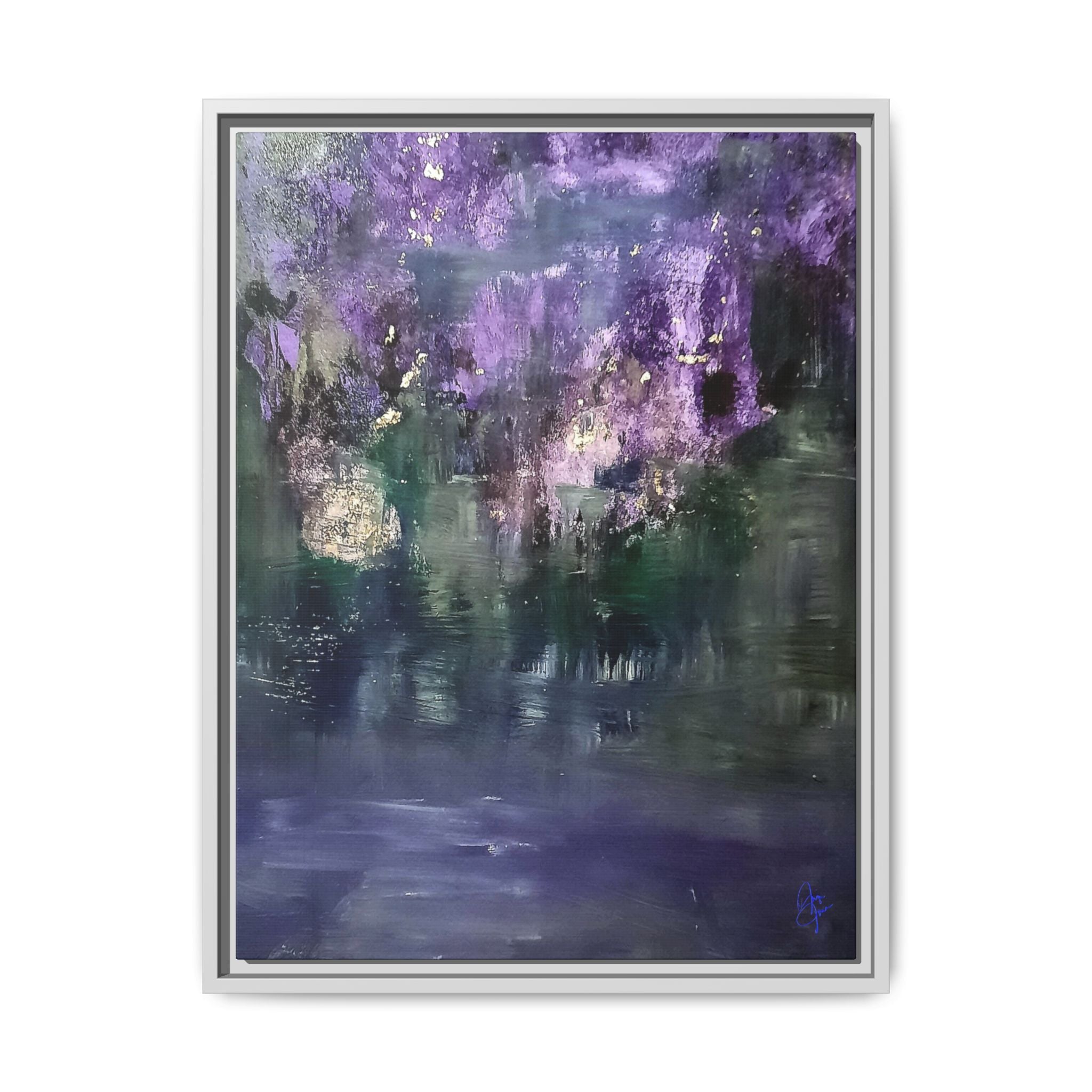 Impressionism Vibes Matte Canvas Print (Framed)
