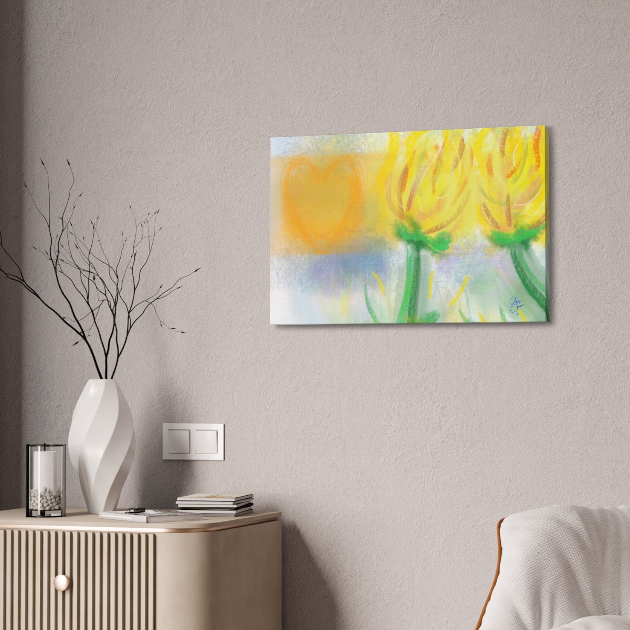 Love Is in the Air Canvas