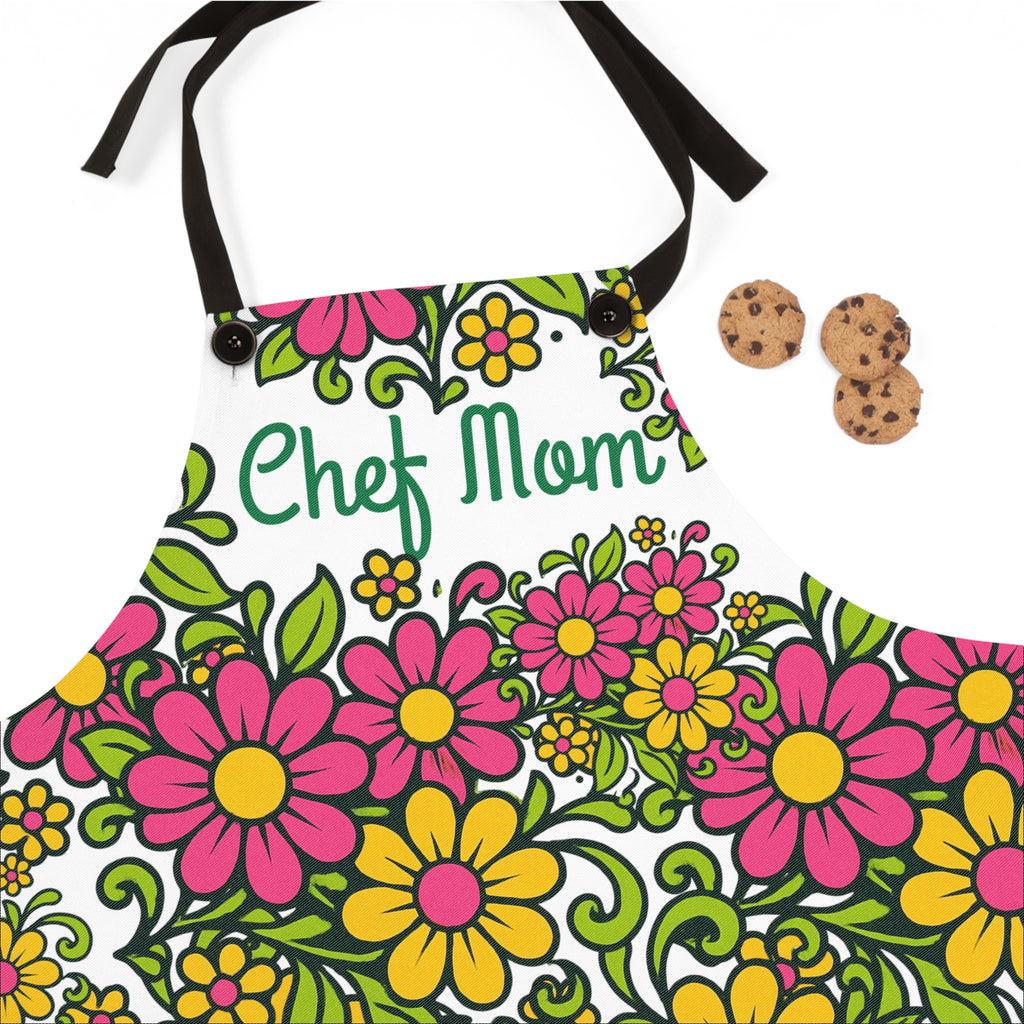 Chef Apron - Chef Mom Award - Kitchen Cooking Gift
