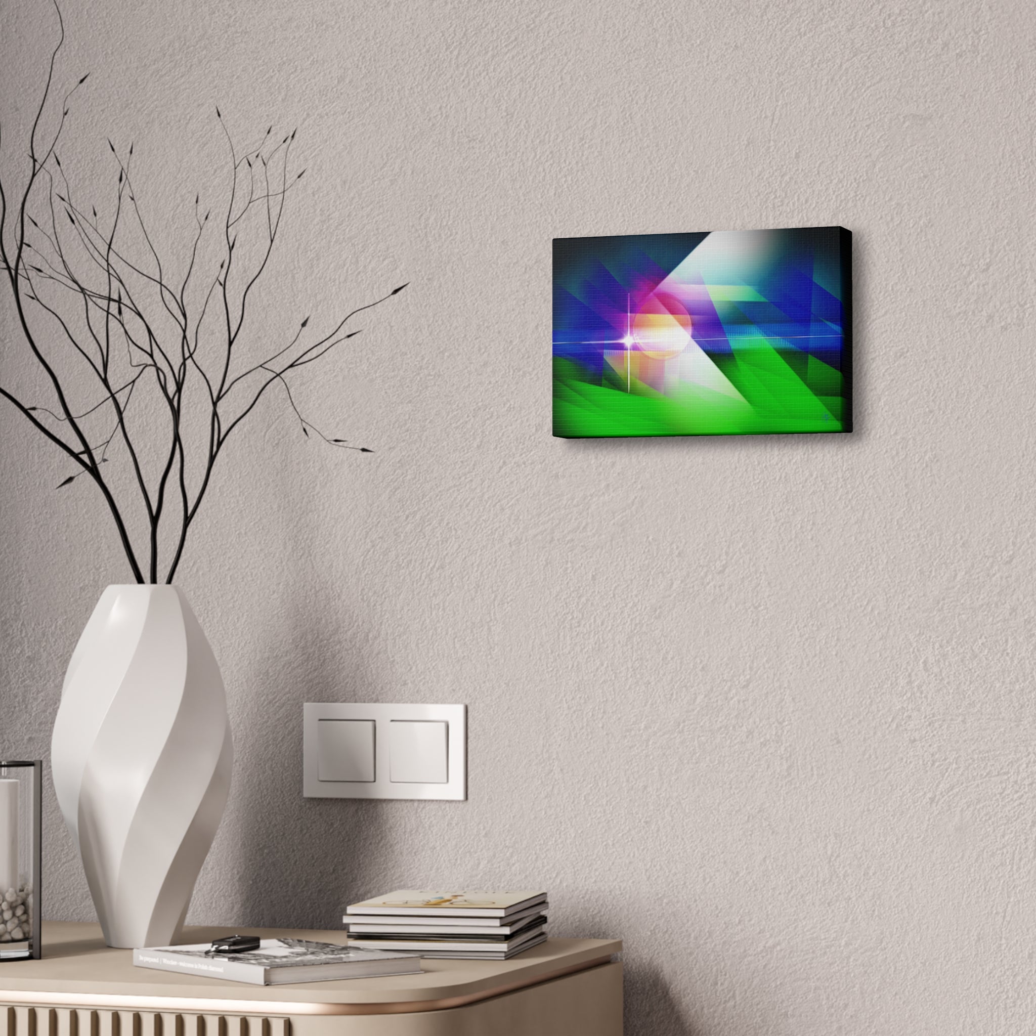 Let There Be Light! Stretched Canvas Wall Art — 1.5" Depth