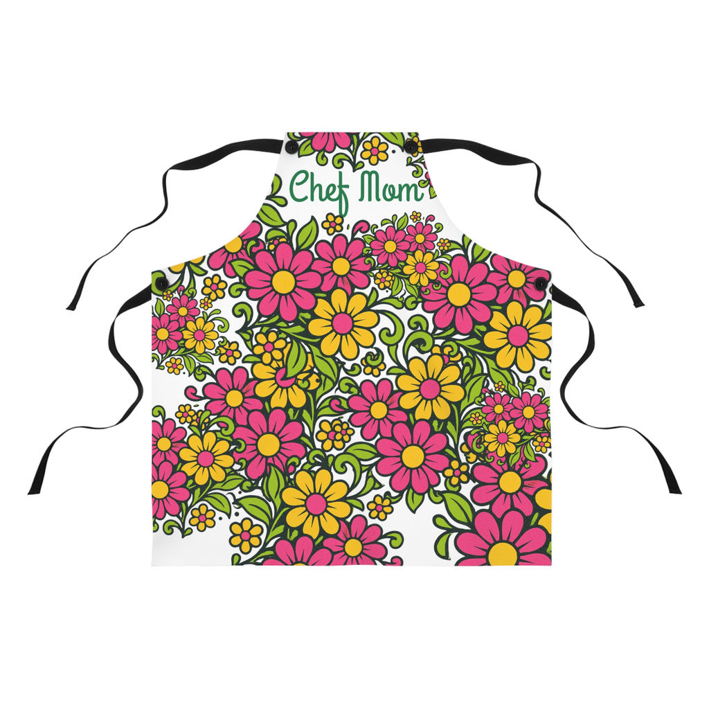 Chef Apron - Chef Mom Award - Kitchen Cooking Gift