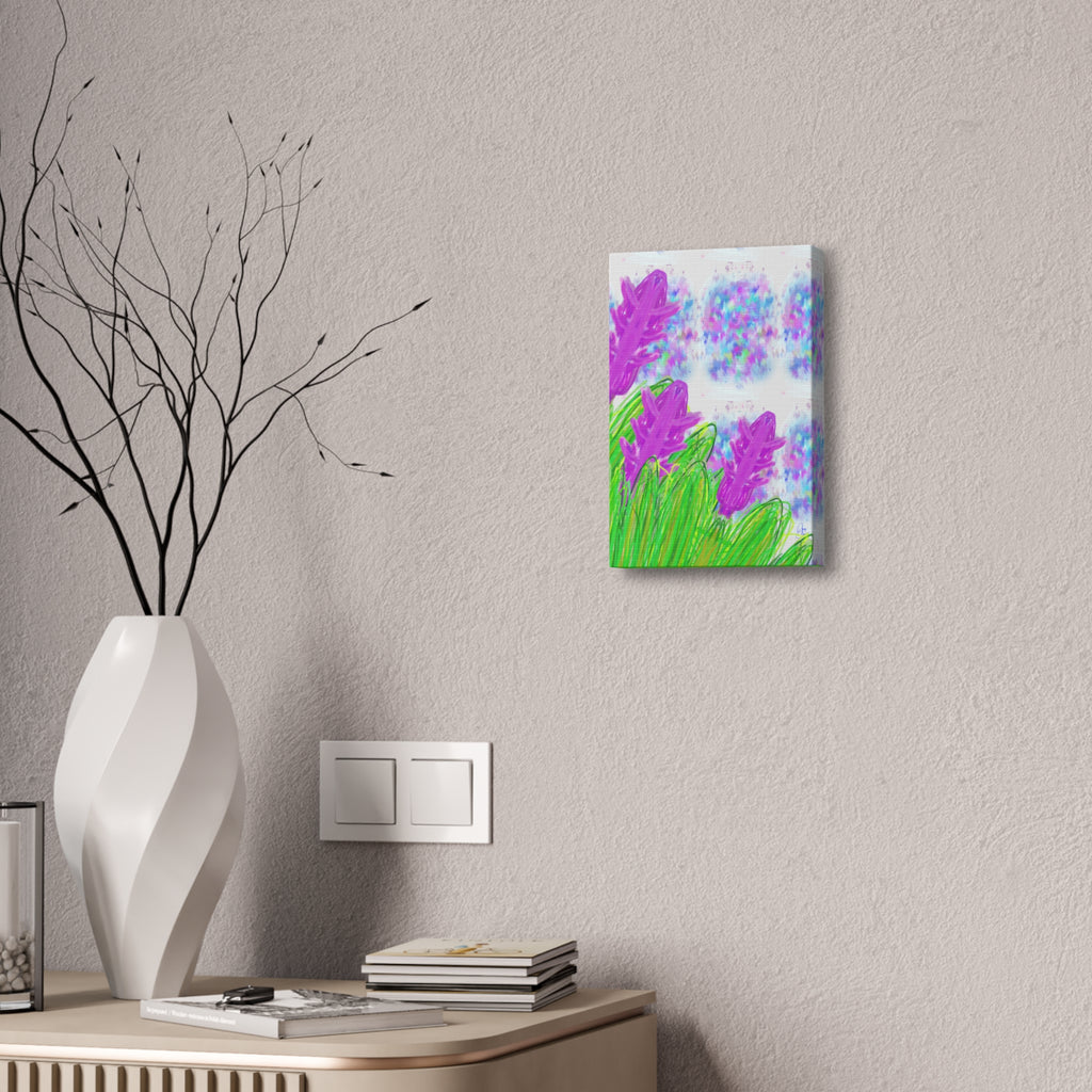 Canvas — Lavender Meadow Stretched Art Print