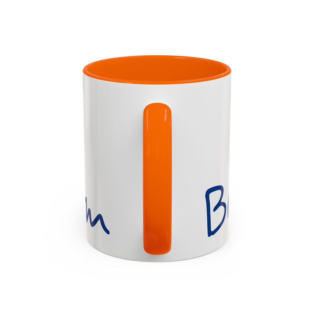 Beach Bum Coffee Mug — Colorful Retro Skull Design (11/15oz)