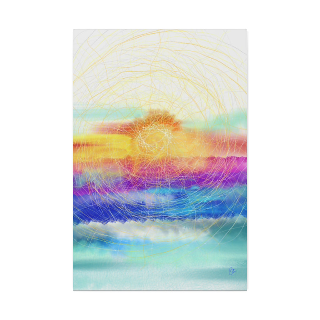 Sunrise Radiance Canvas