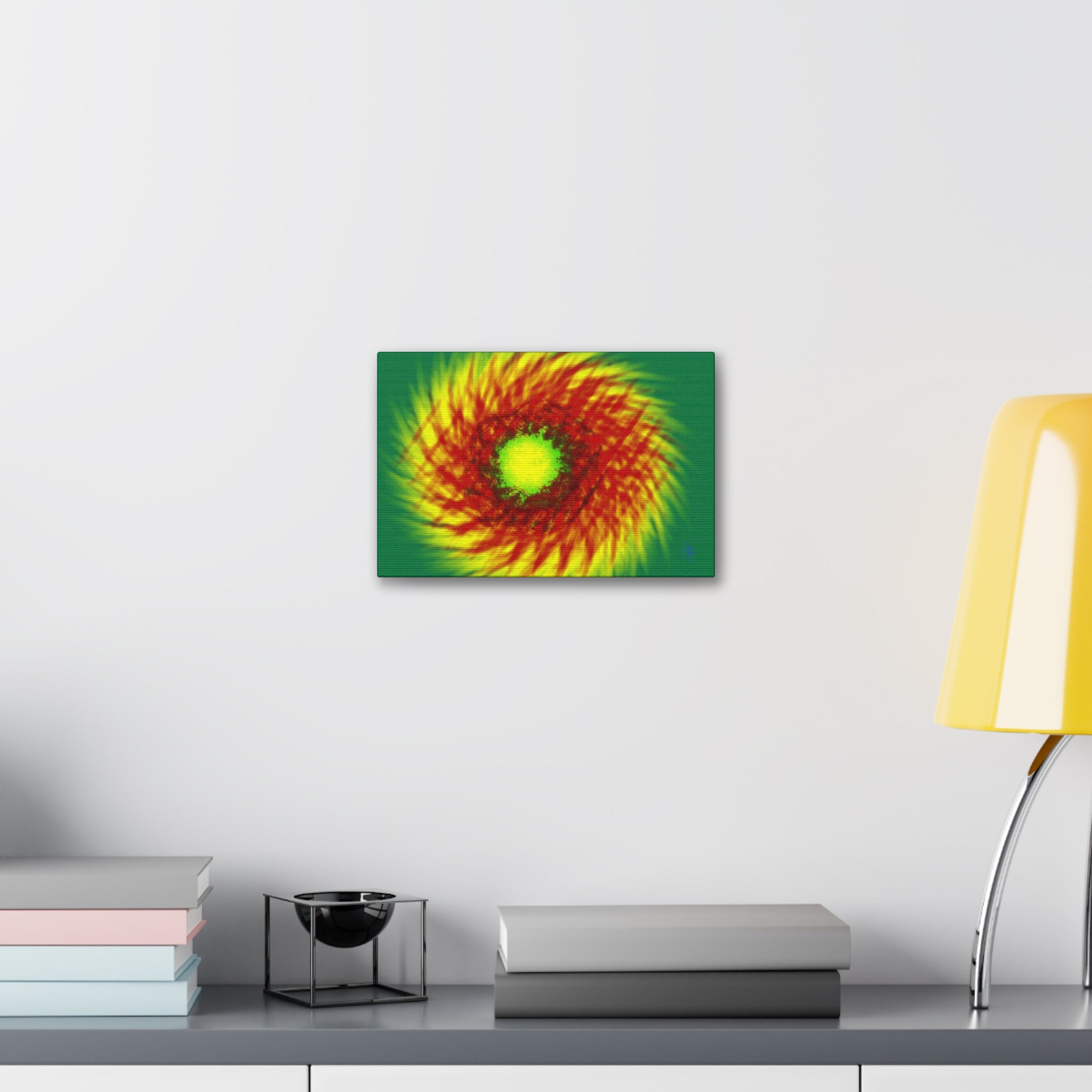 Glowing Blossom Canvas Stretched 1.5"