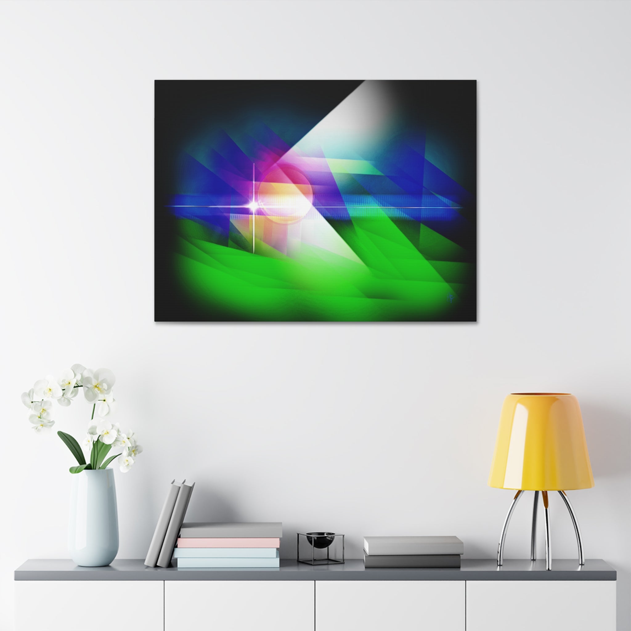 Let There Be Light! Stretched Canvas Wall Art — 1.5" Depth