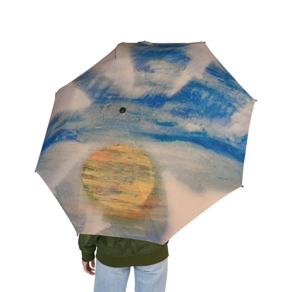 Artistic Sky Design Foldable Umbrella