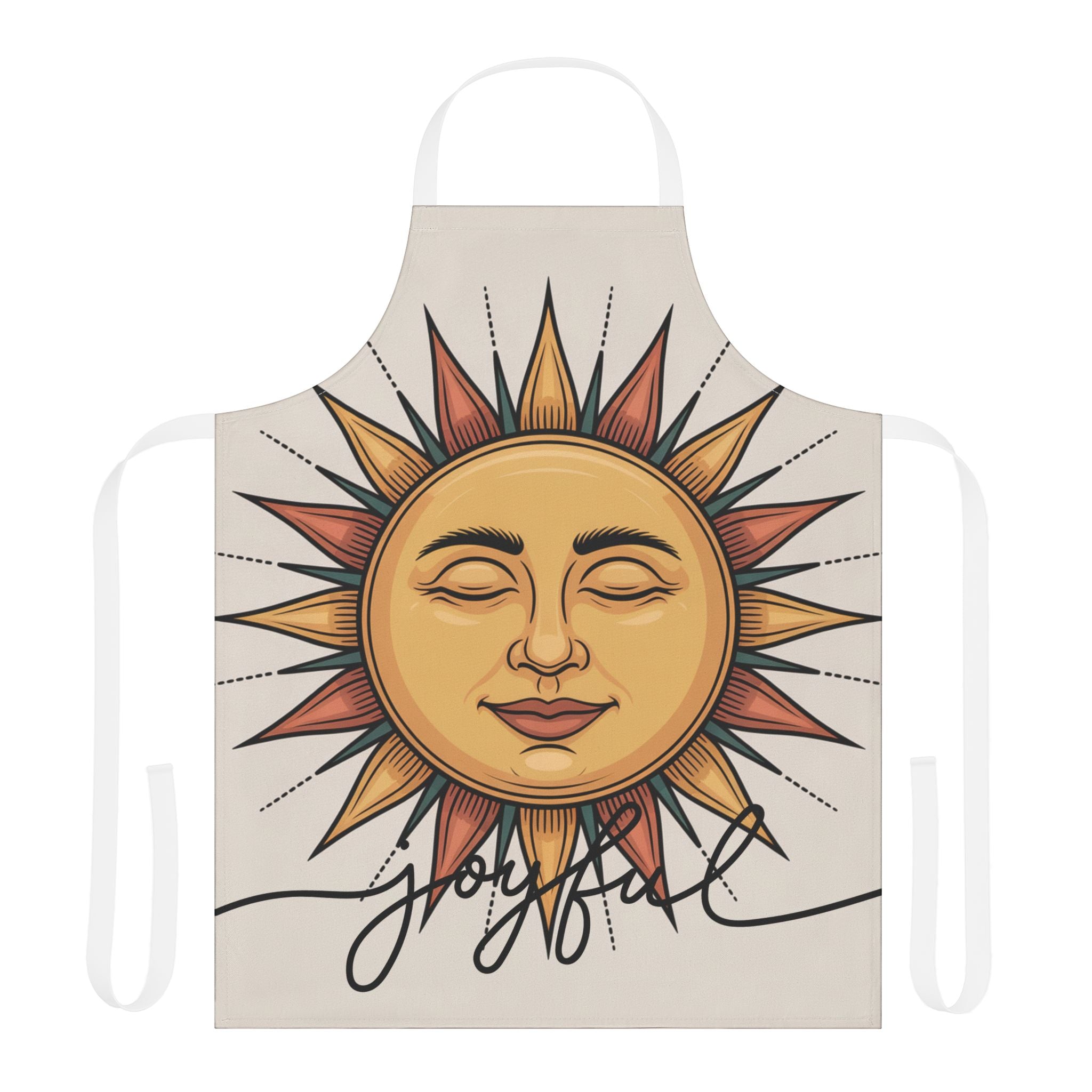 Joyful Sun Apron with 5-Color Straps