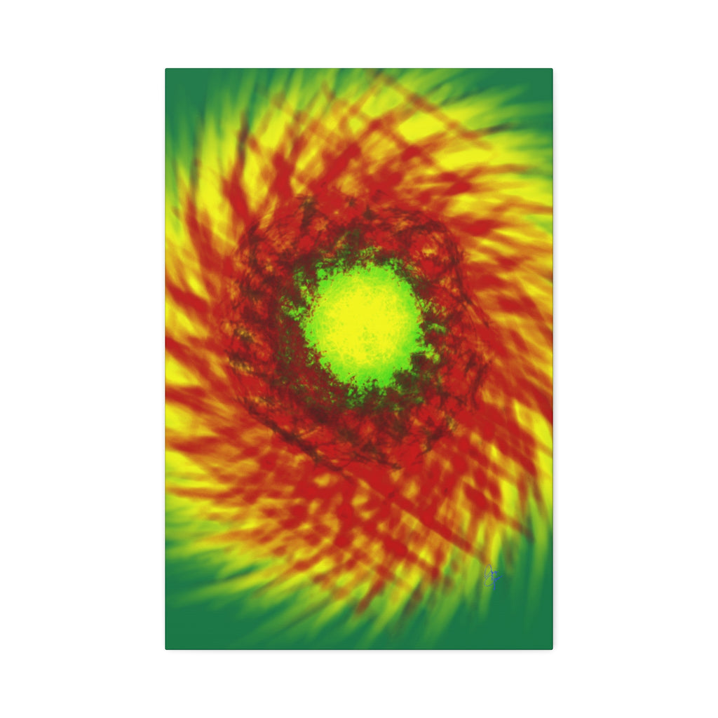 Glowing Blossom Canvas Stretched 1.5"