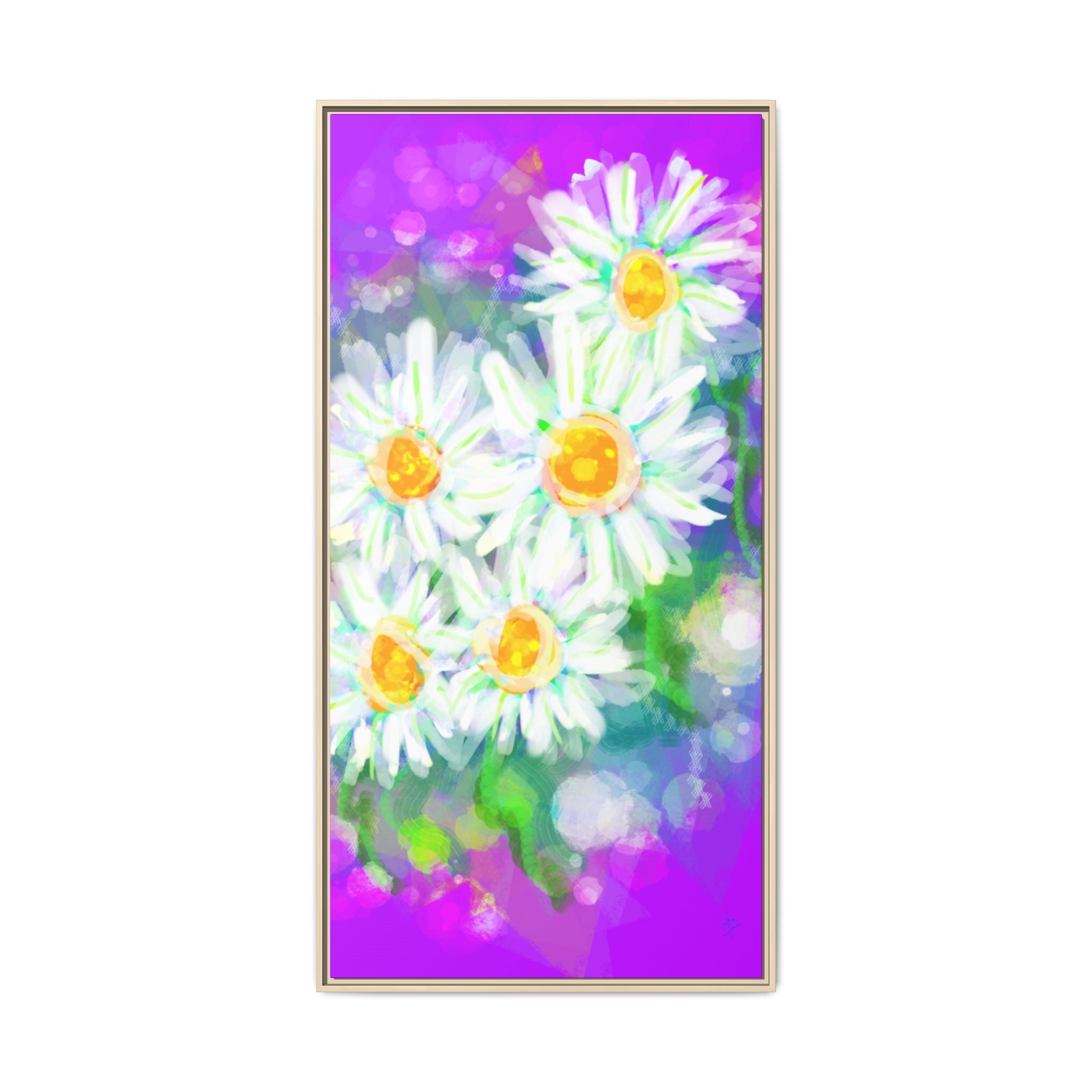 Matte Canvas, Framed (Multi-color)