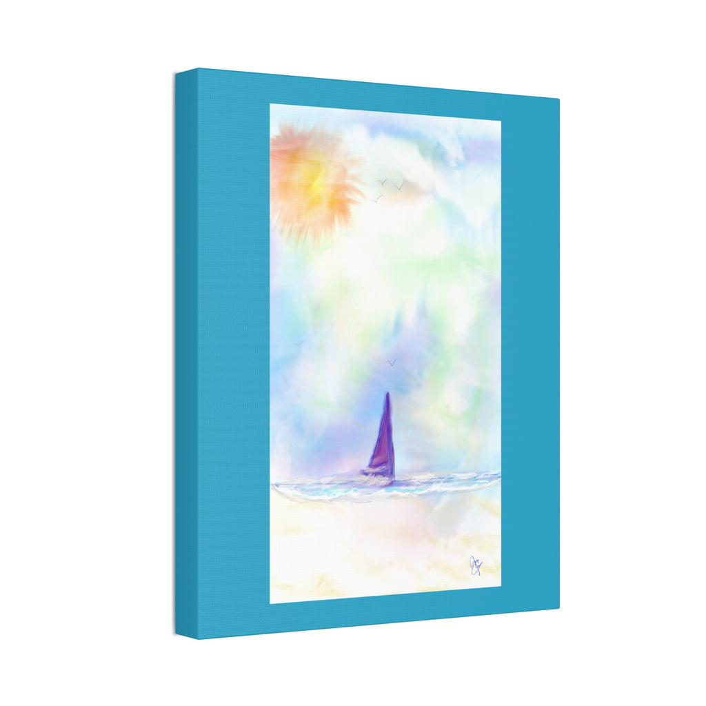 Sailboat Seascape Canvas