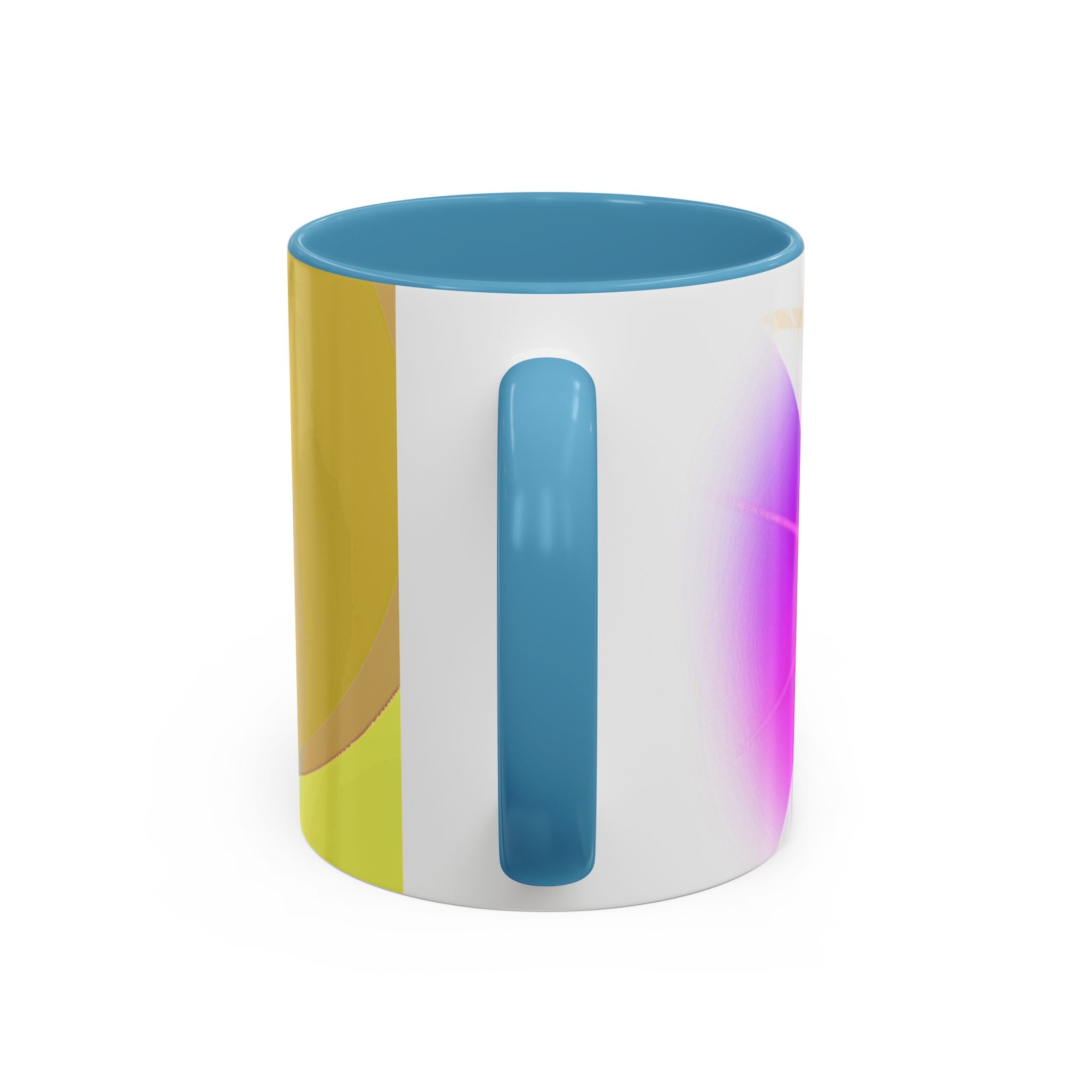 Colorful Heart Coffee Mug – Vibrant Abstract Love Accent Mug (11/15oz)