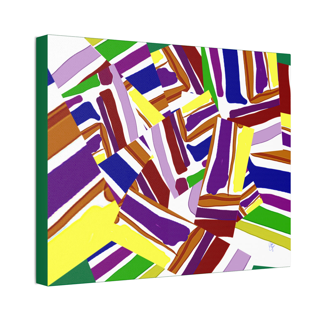 Candy Store Canvas Stretched Wall Art