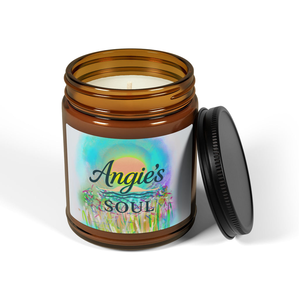 Angie's Soul Scented Soy Candle — Amber Jar (Multi-Size)