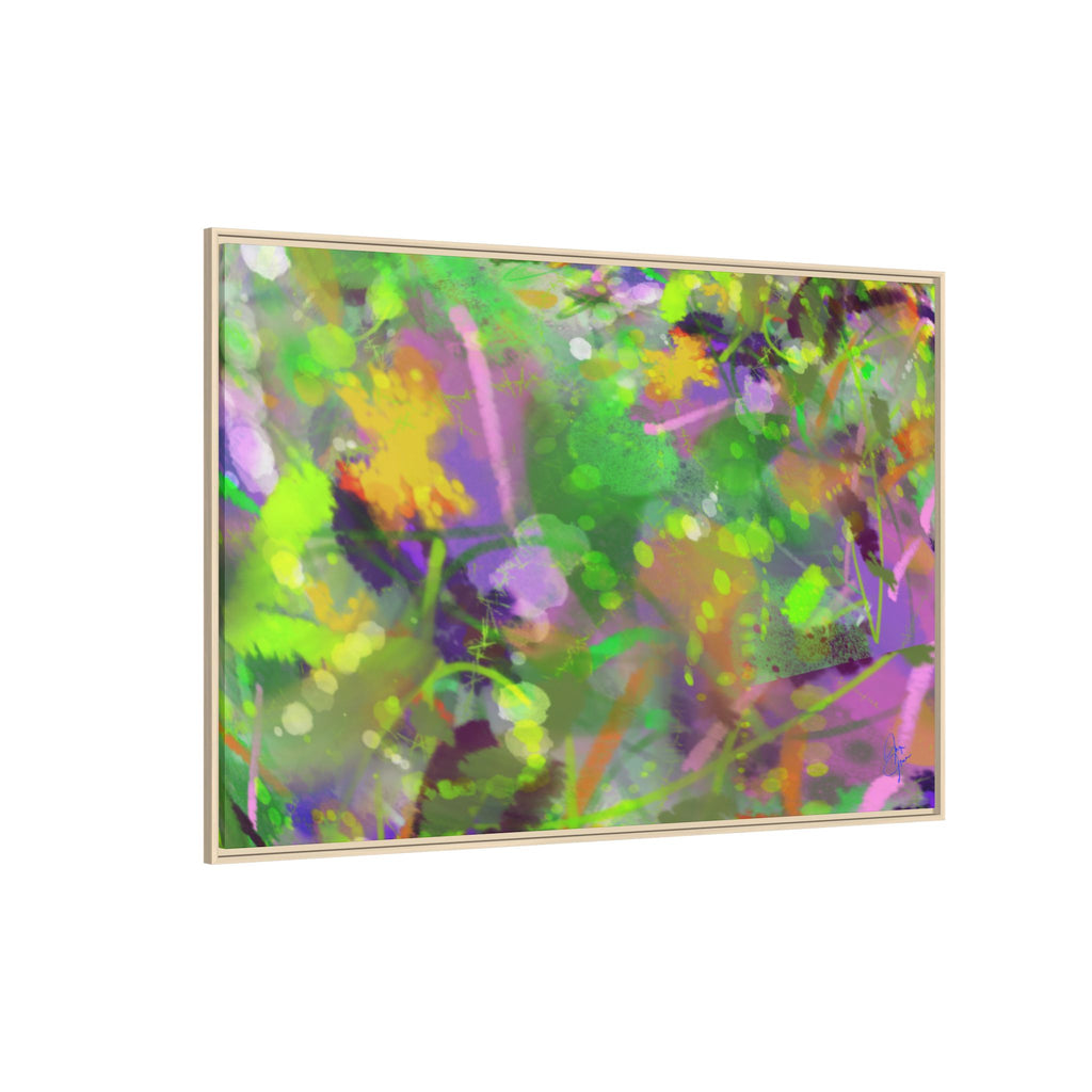 Matte Canvas, Framed (Multi-color)