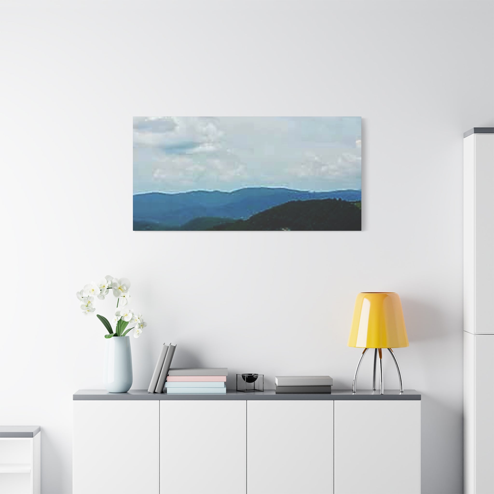 Blue Ridge Mountains Canvas Print — Matte Stretched Wall Art