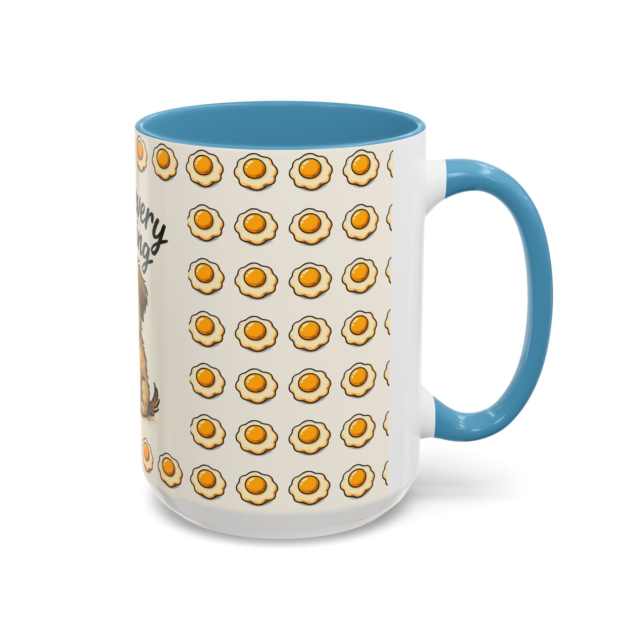 I Hate Every Morning Coffee Mug — Cute Tired Puppy Accent Mug (11/15oz)