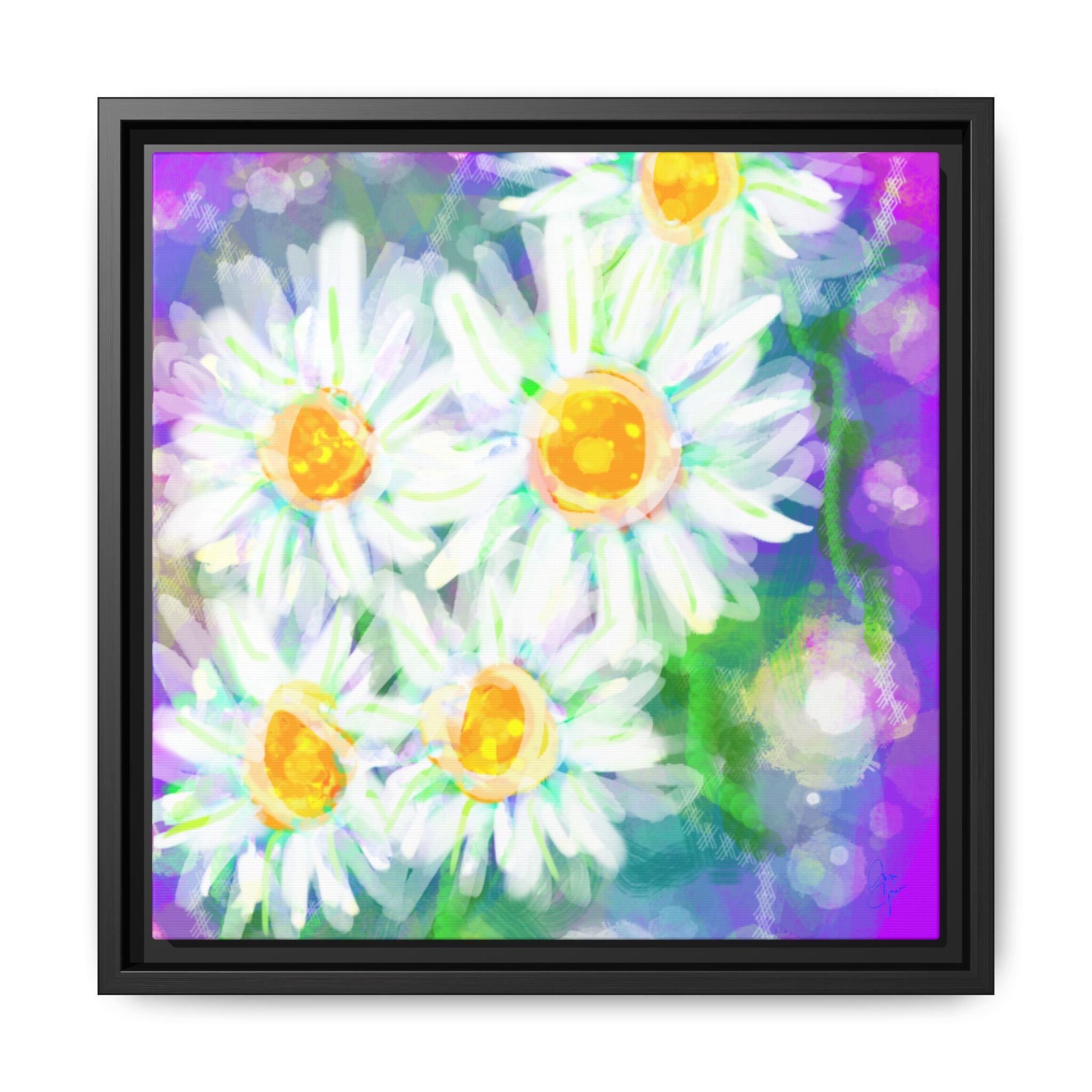 Matte Canvas, Framed (Multi-color)
