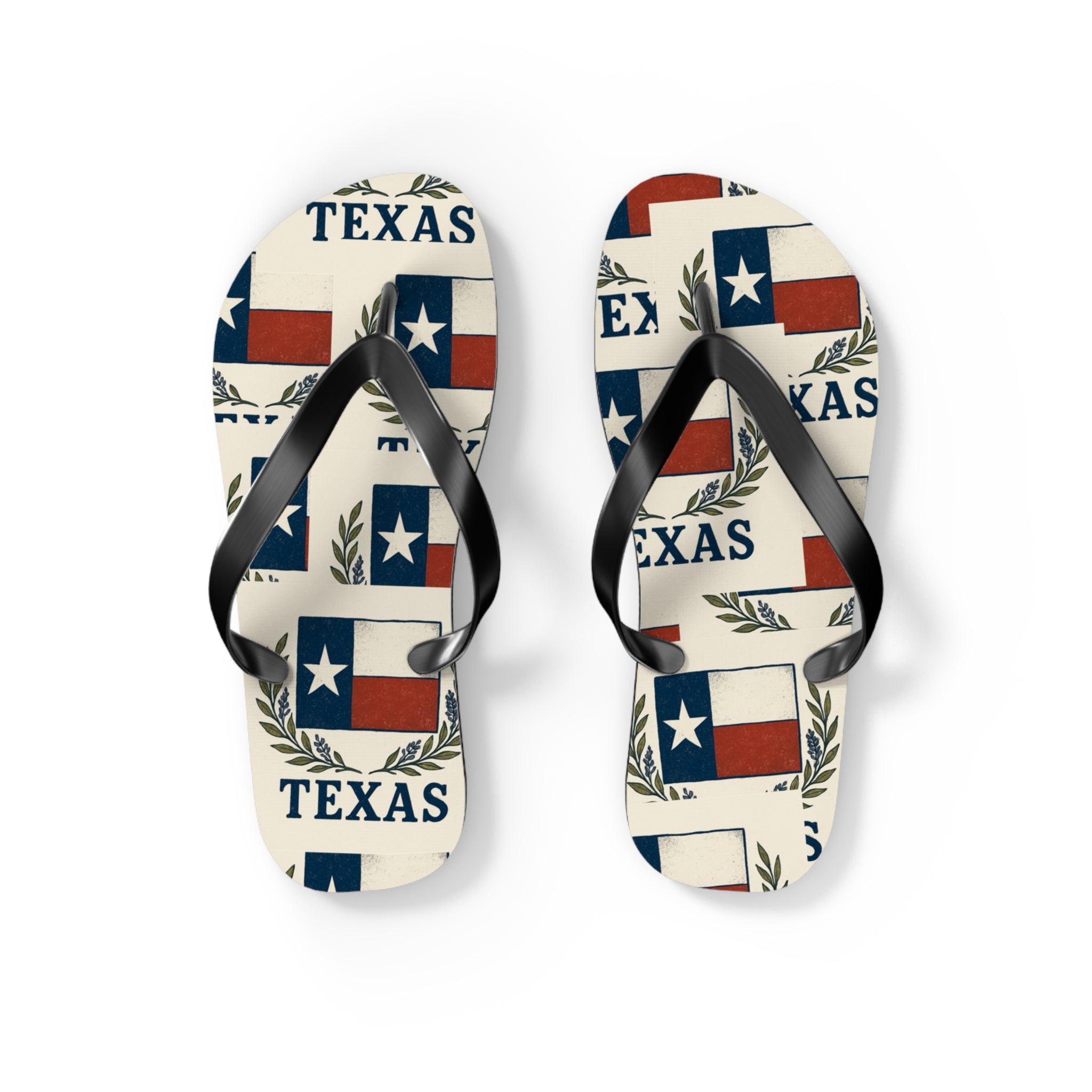 Texas Flag Flip Flops for Summer Fun