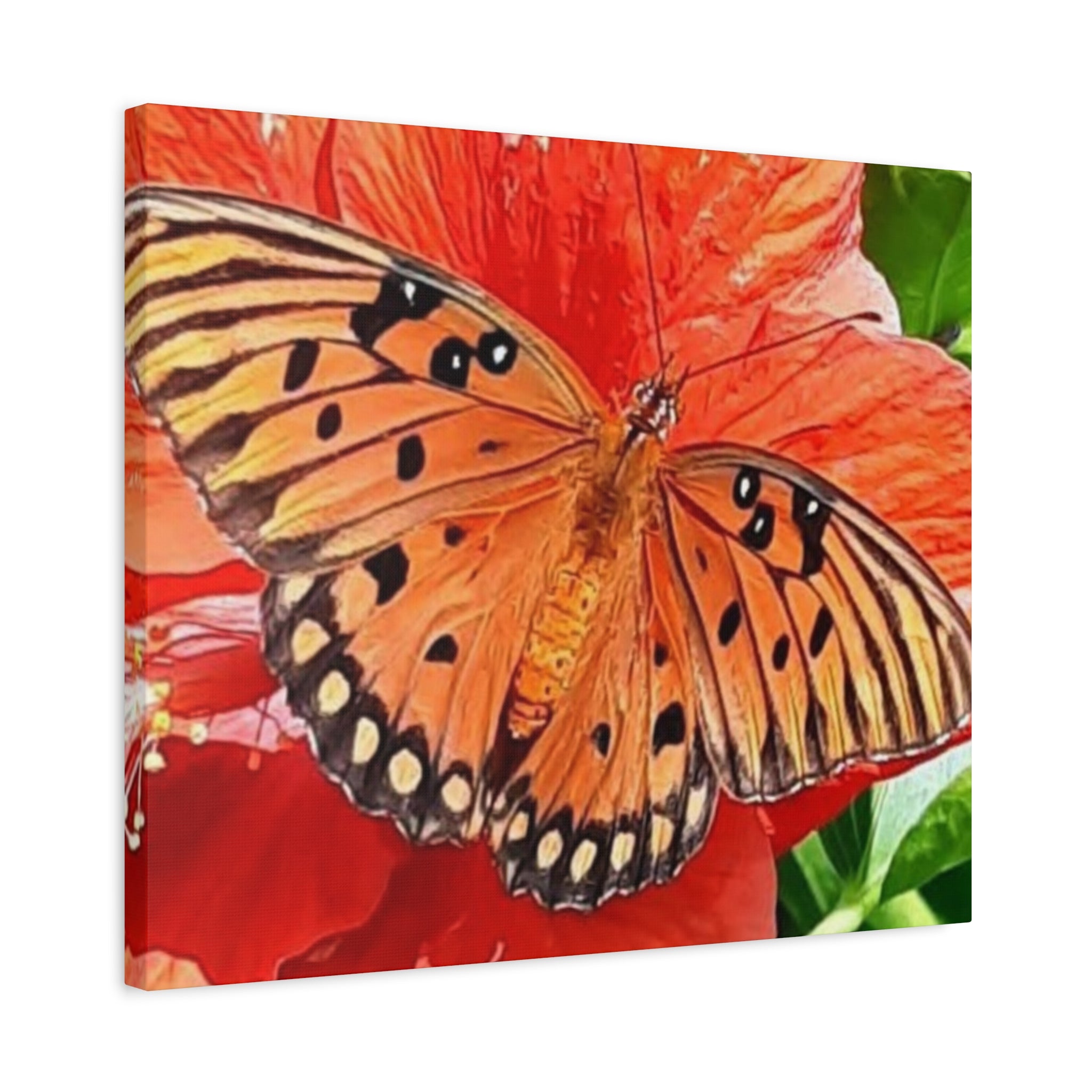 Vibrant Butterfly Canvas Art
