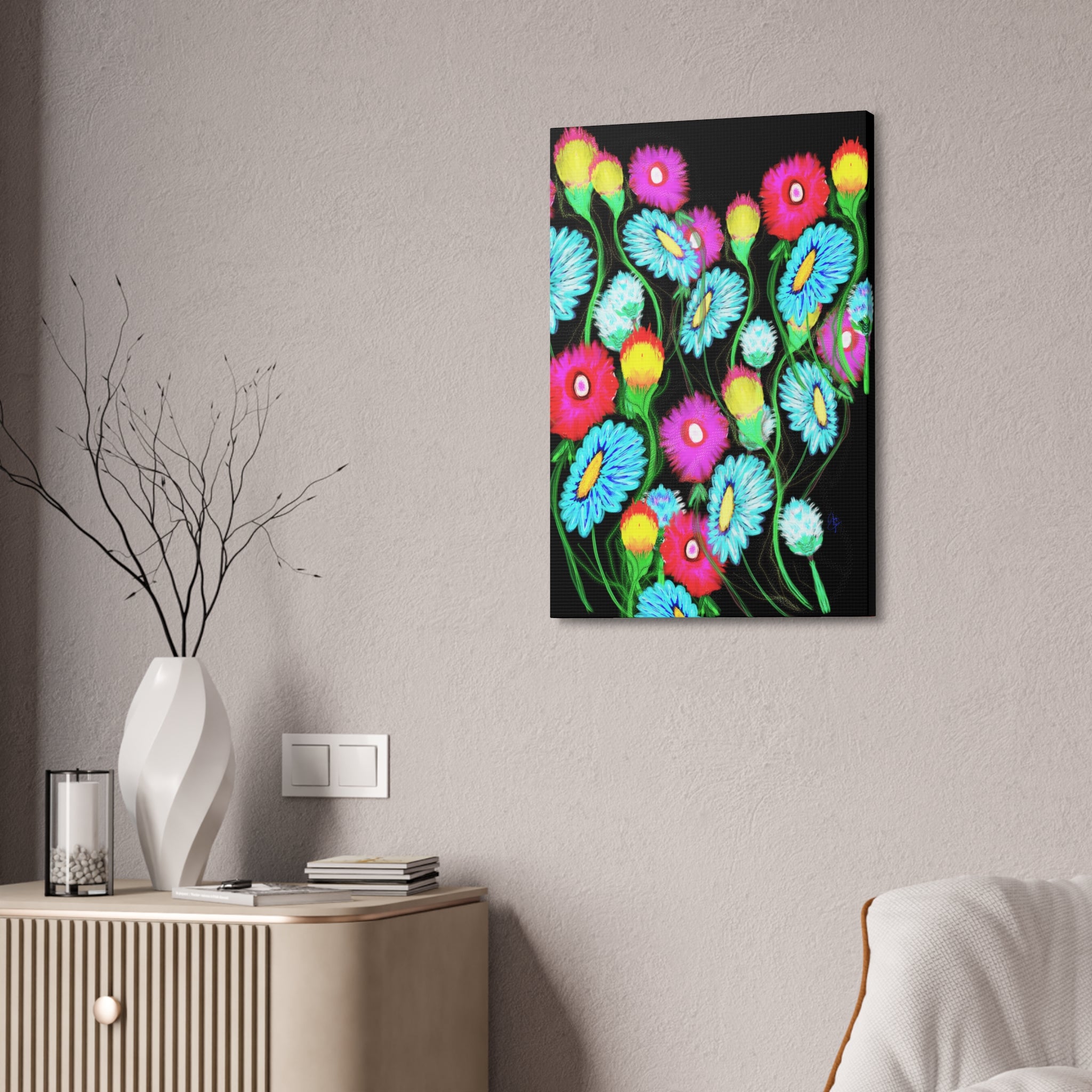 Floral Pop Canvas