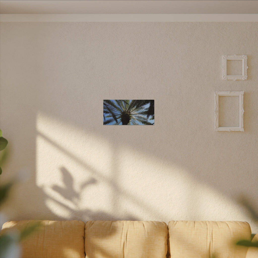 Palm Tree Matte Canvas Wall Art - Tropical Vibe
