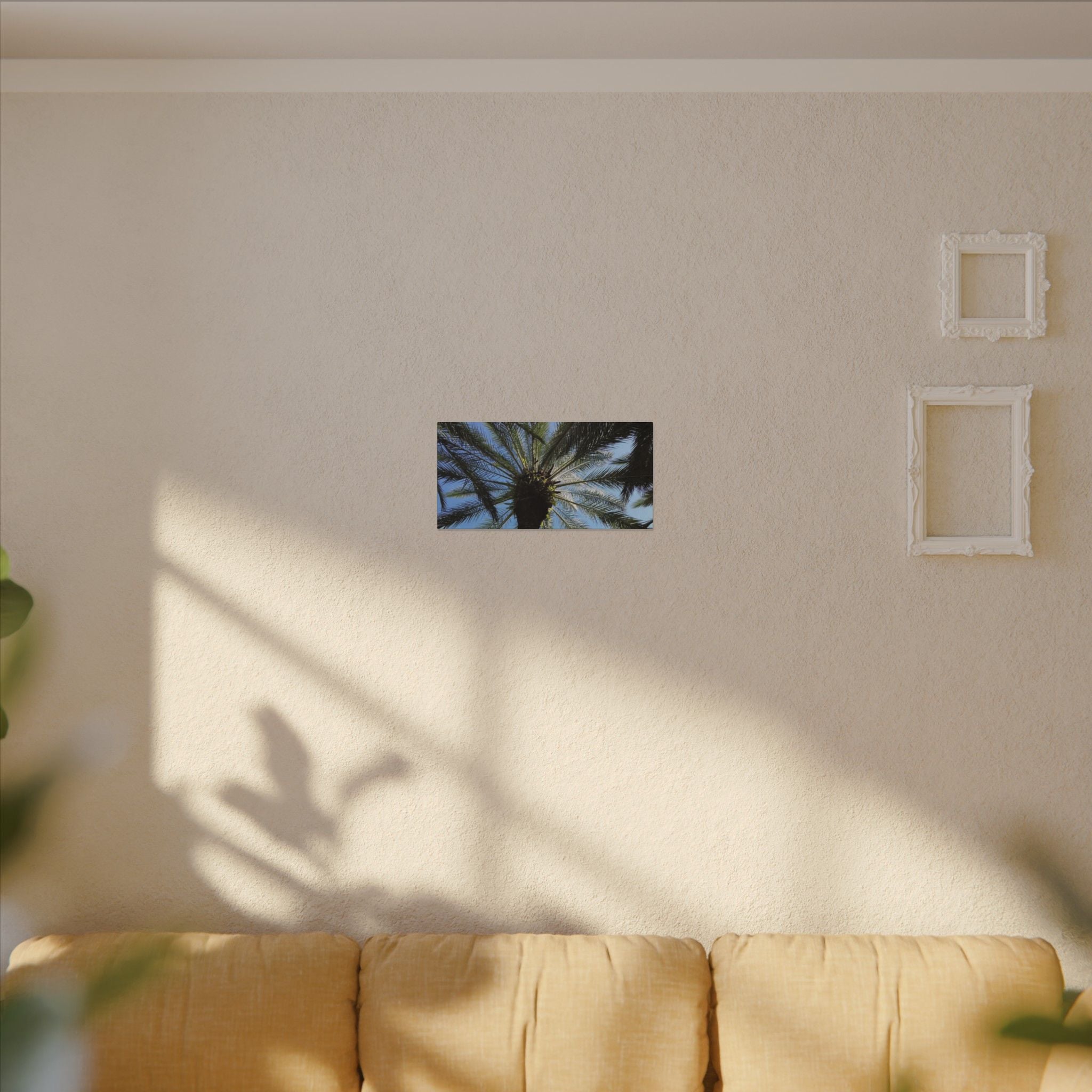 Palm Tree Matte Canvas Wall Art - Tropical Vibe