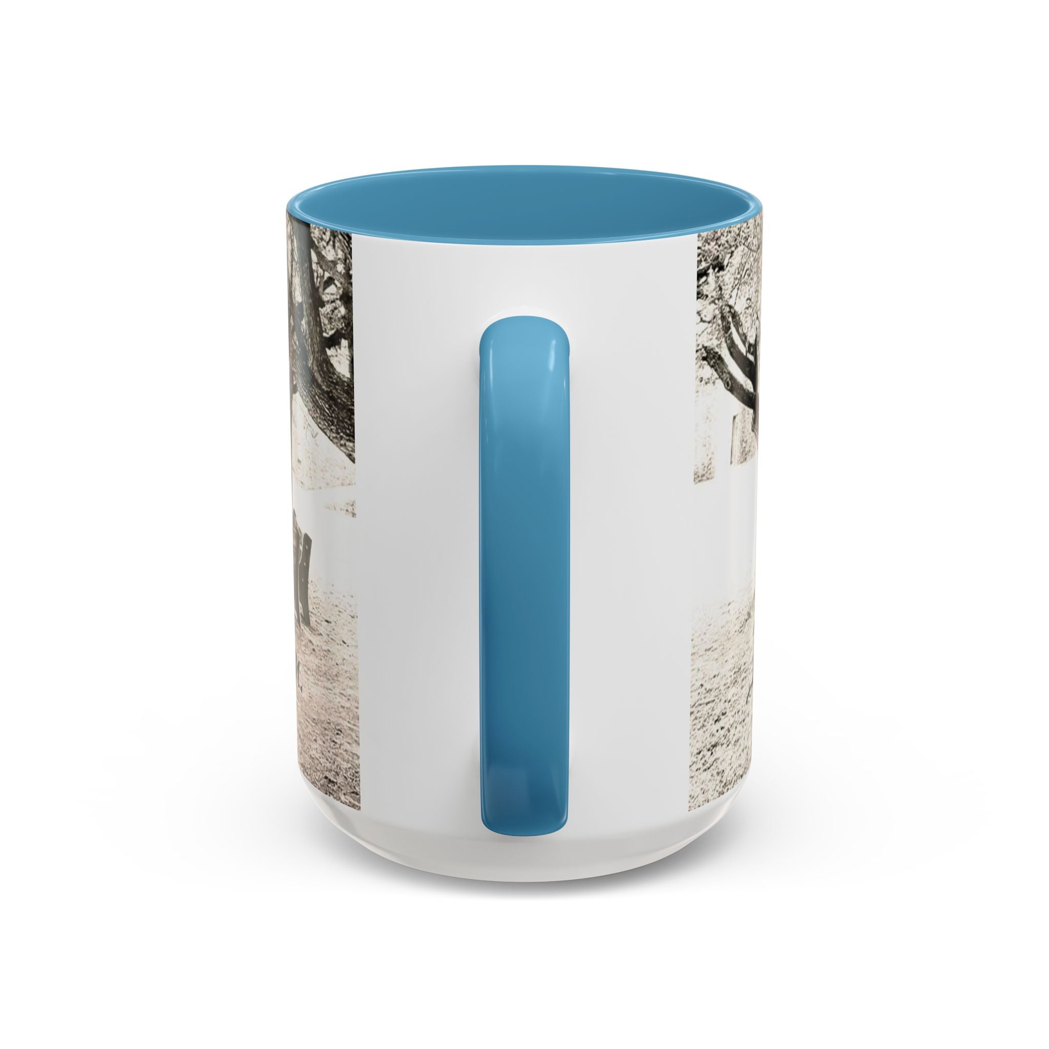 Conversation Bench Coffee Mug — 'I'll Join the Conversation' Accent Ceramic Mug