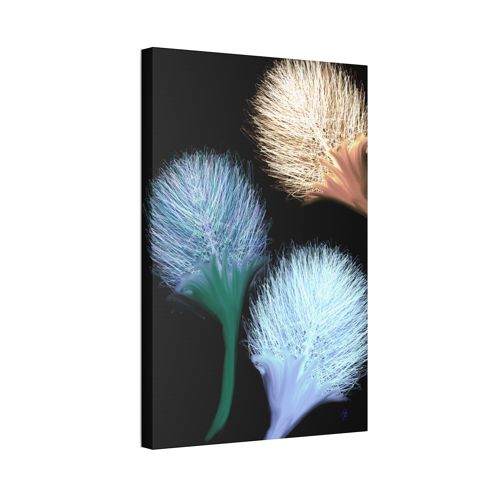 Floral Frond Canvas