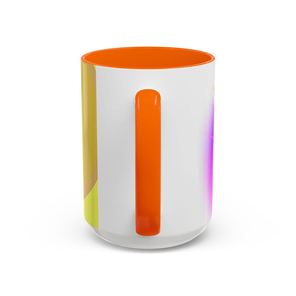 Colorful Heart Coffee Mug – Vibrant Abstract Love Accent Mug (11/15oz)