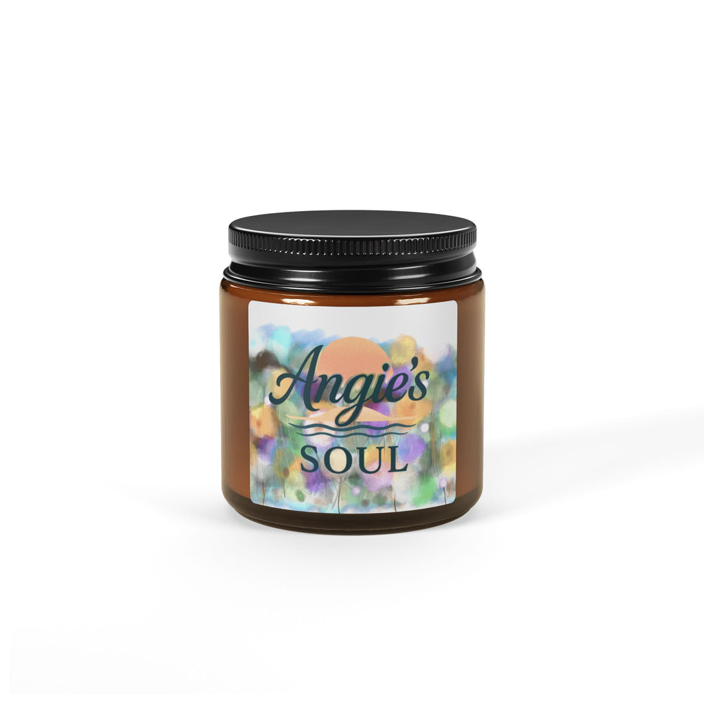 Angie's Soul Scented Soy Candle — Amber Jar (Multi-Size)