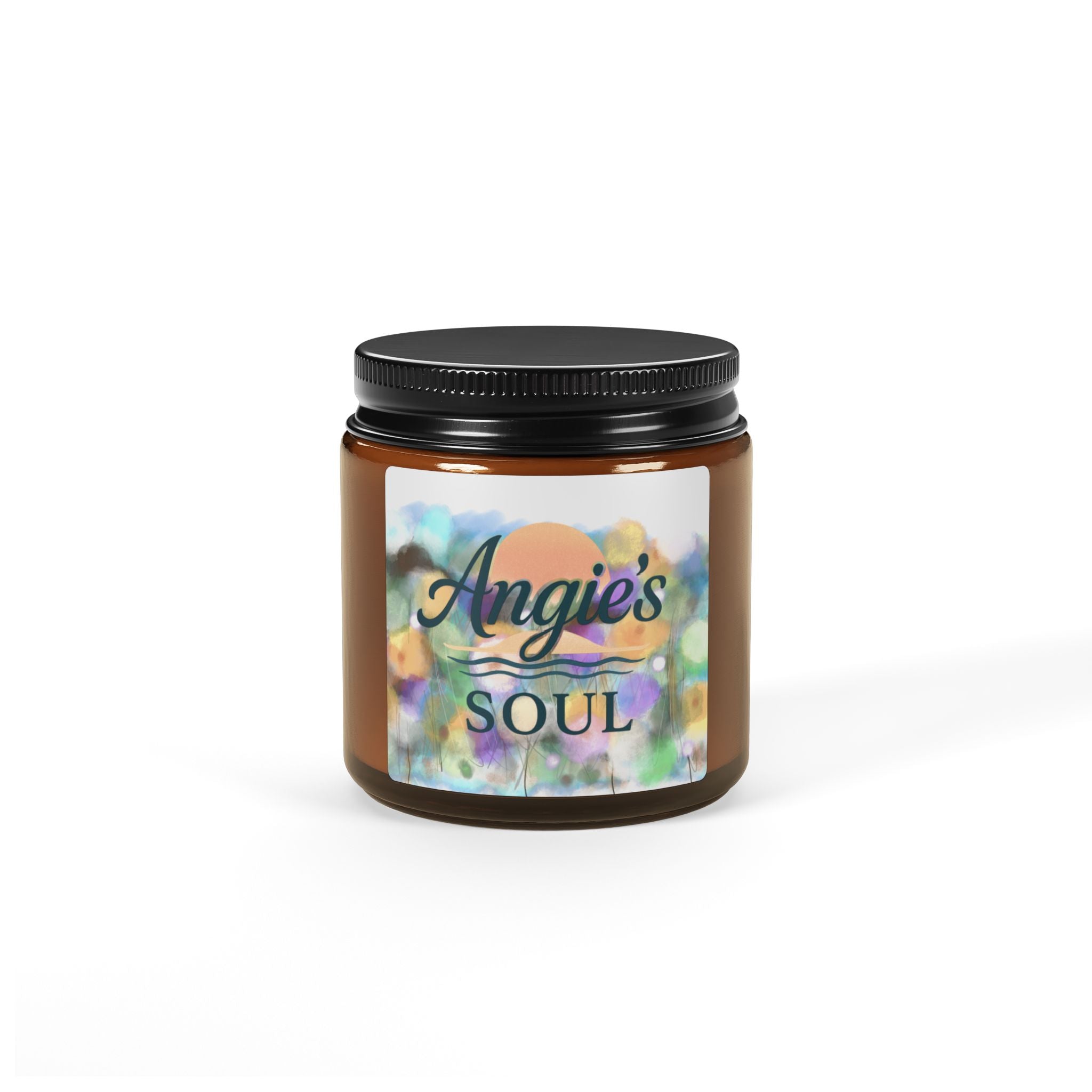 Angie's Soul Scented Soy Candle — Amber Jar (Multi-Size)