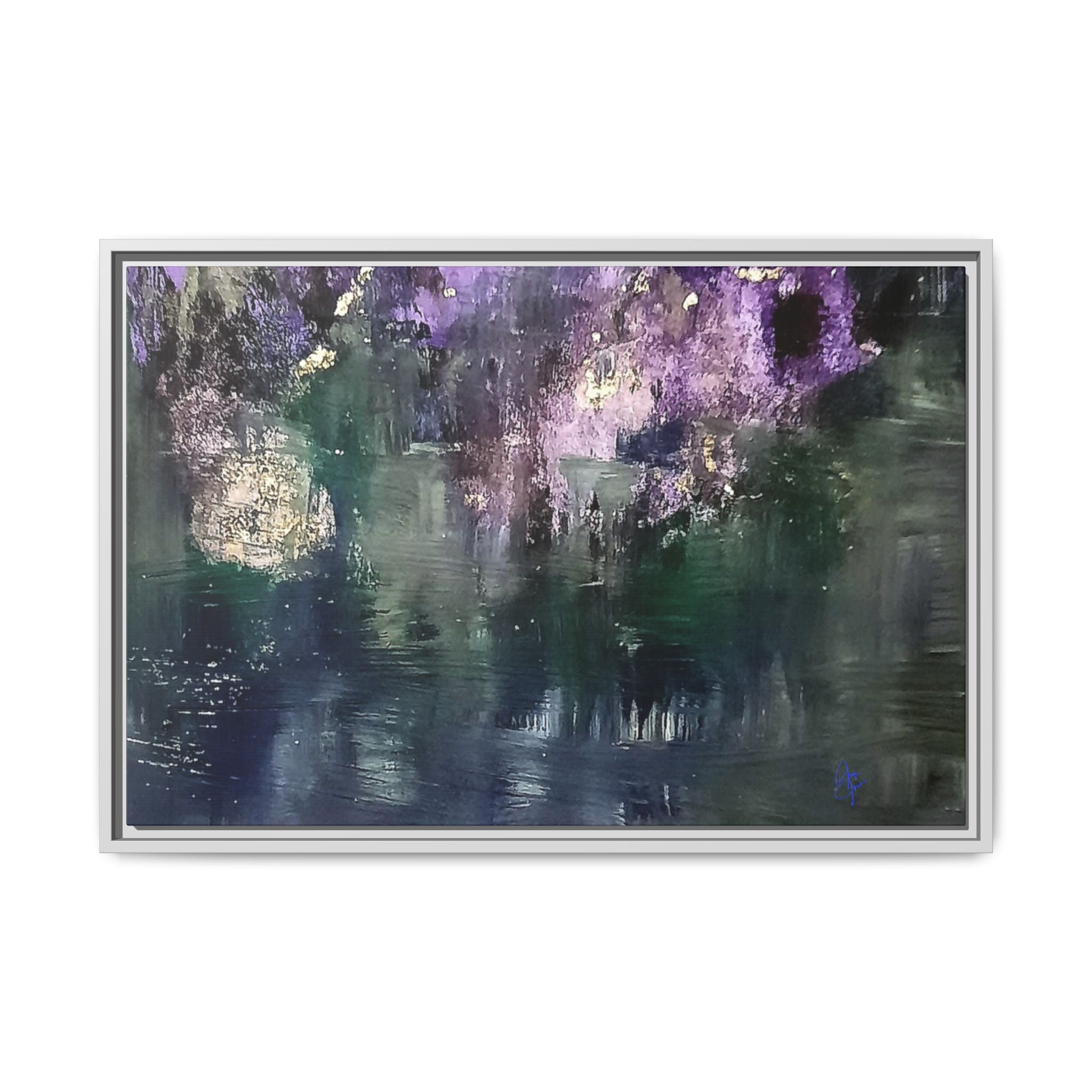 Impressionism Vibes Matte Canvas Print (Framed)