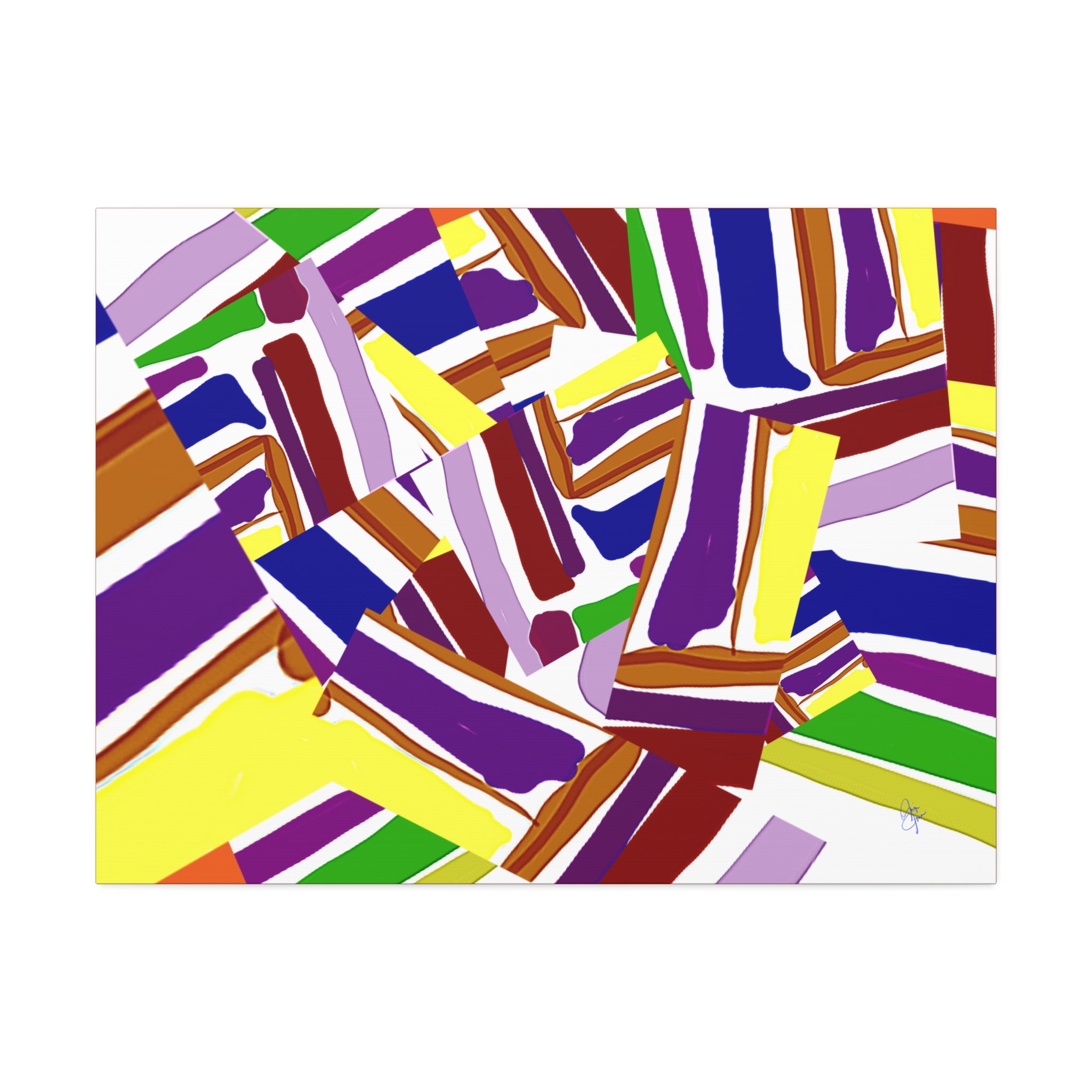 Candy Store Canvas Stretched Wall Art