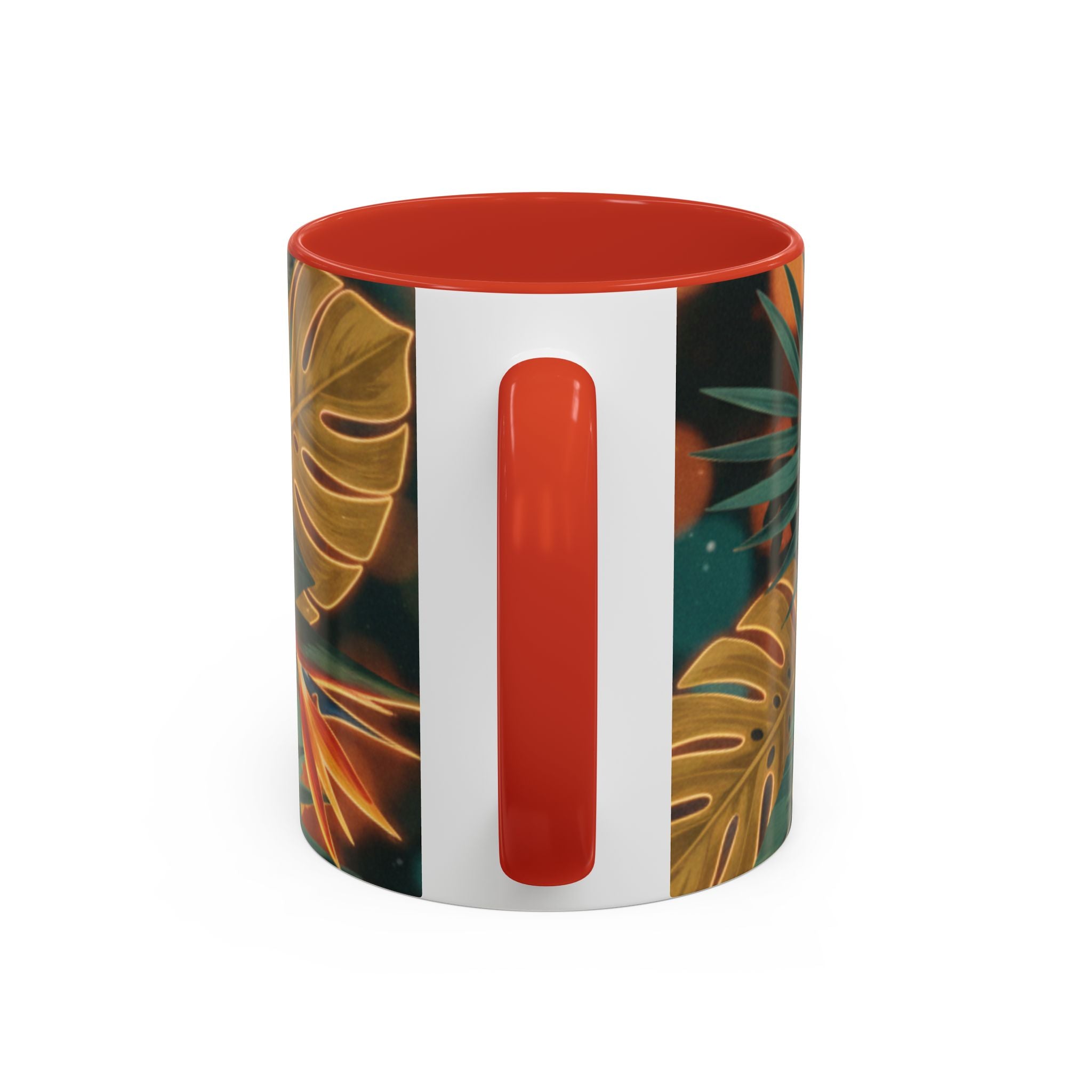 Hibiscus Tropical Coffee Mug — Floral Island Accent Mug (11/15 oz)