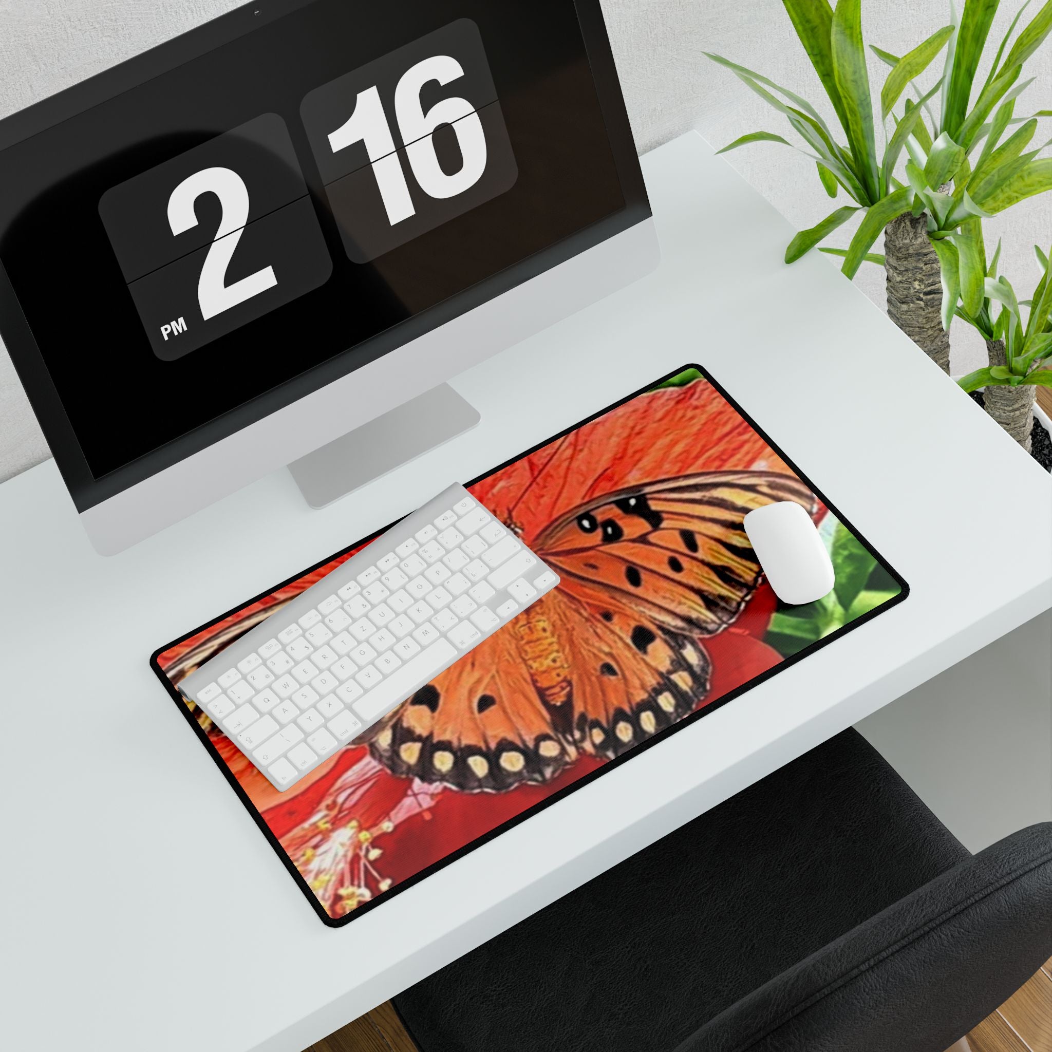 Desk Mat - Beautiful Butterfly Design