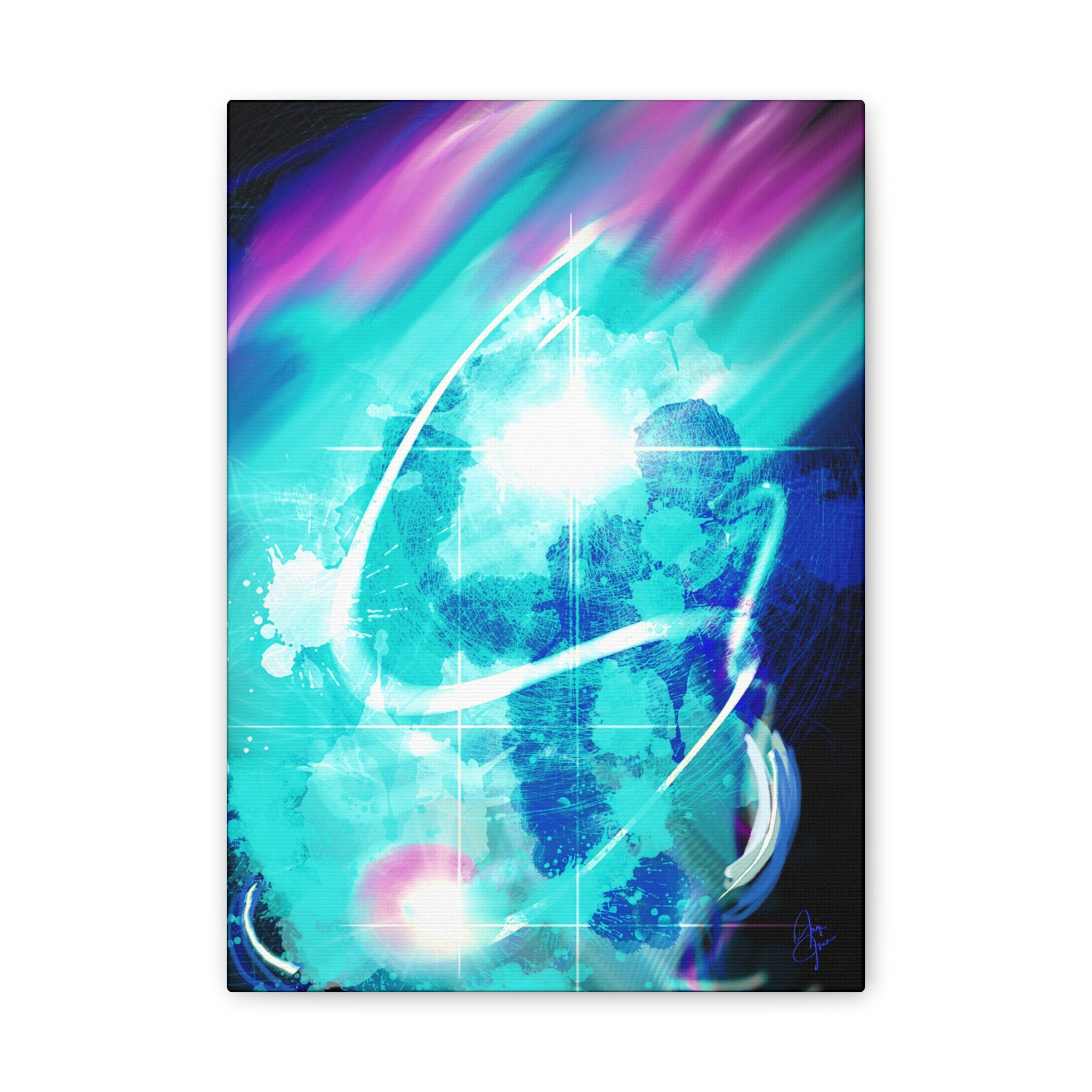 Crossing Over Canvas Wall Art — Stretched 0.75"