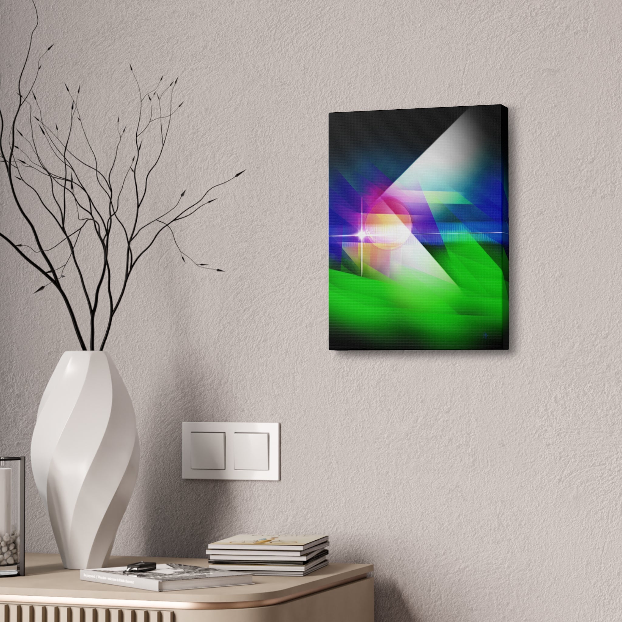 Let There Be Light! Stretched Canvas Wall Art — 1.5" Depth